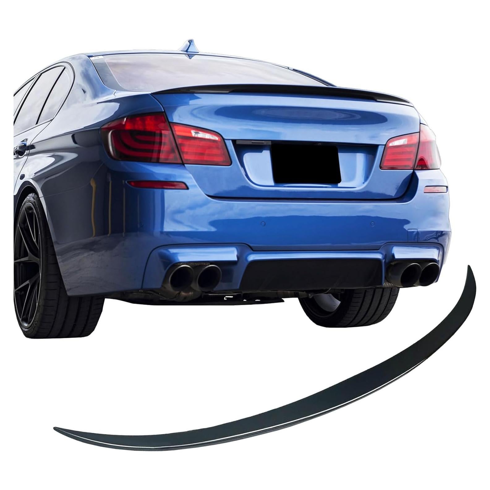 Alerón Trasero BDBO para BMW Serie 5 F10 2011-2016 Negro Brillante