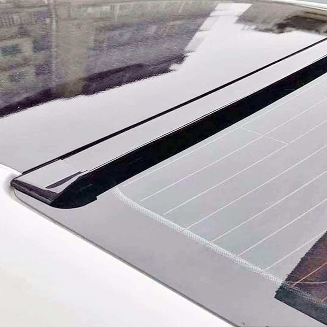 Spoiler Trasero Universal TuTuYa 1.5m Negro Brillante