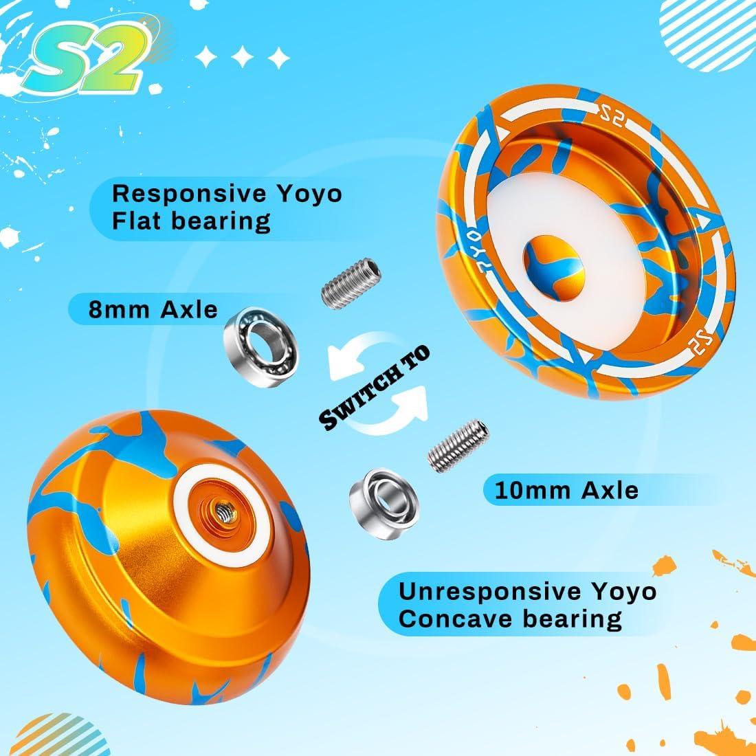 Yoyo Profesional S2 - Doble Función y Accesorios Incluidos