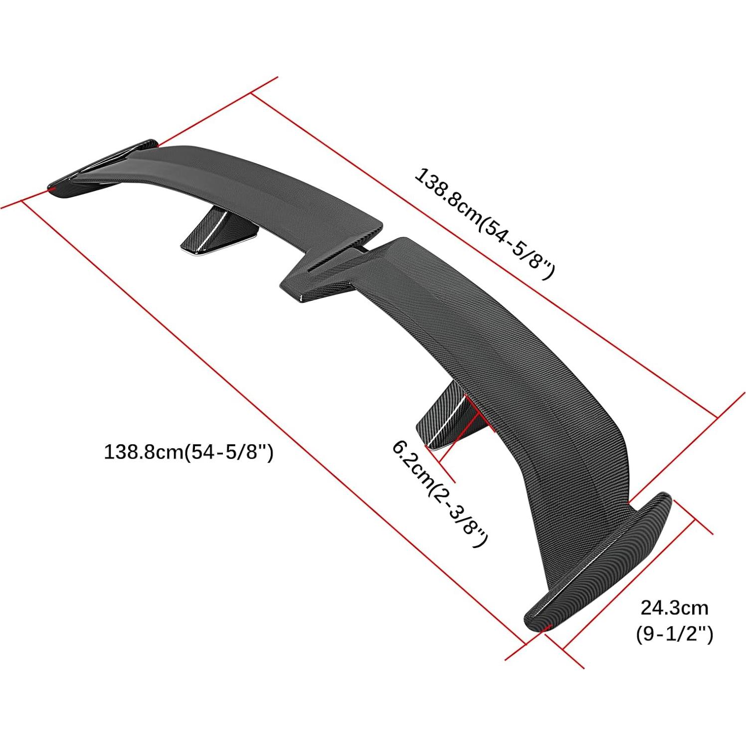 Spoiler Trasero Universal DREAMOTOR 137 cm Aerodinámico