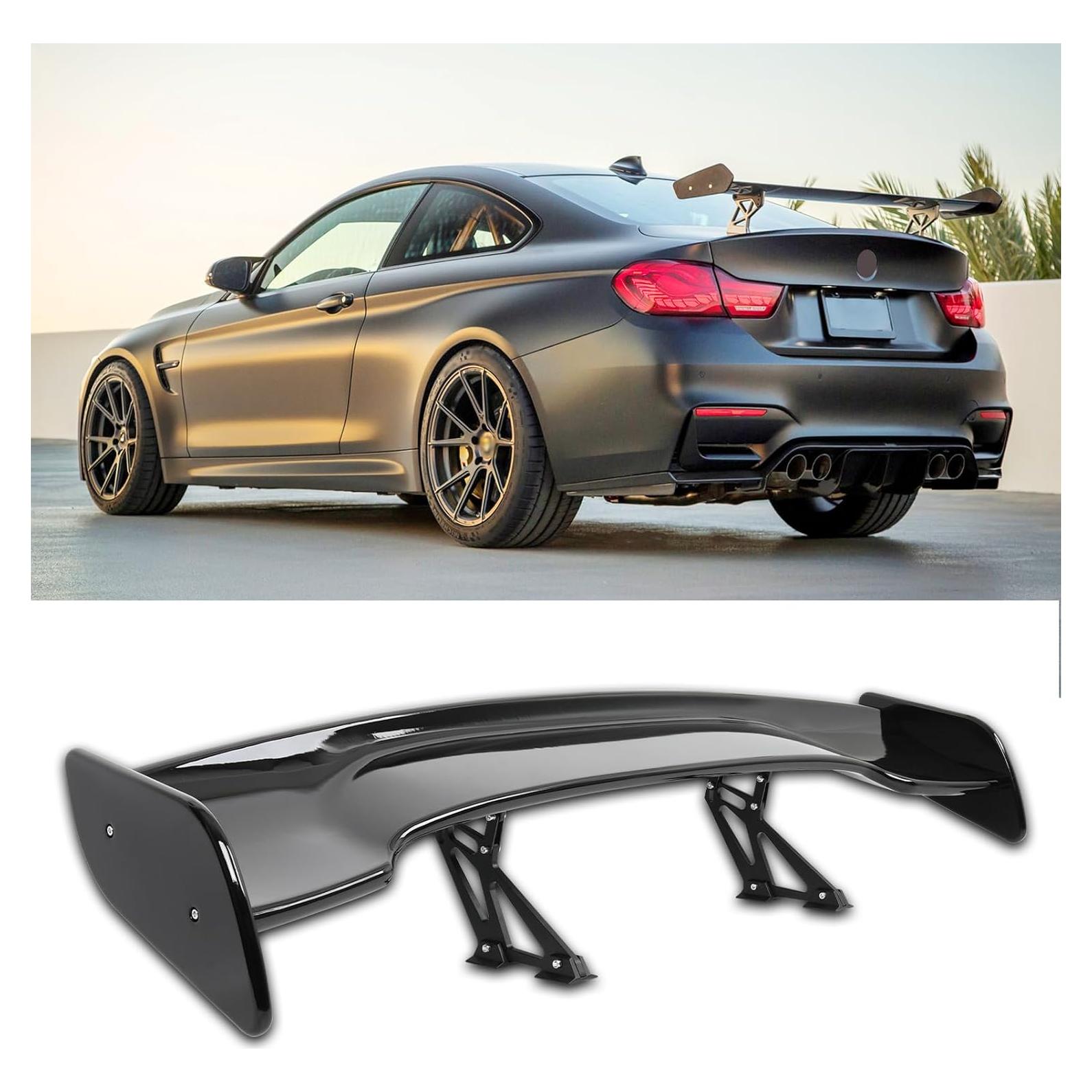 Alerón Trasero GT DEERMOTO 145 cm Negro Brillante Universal