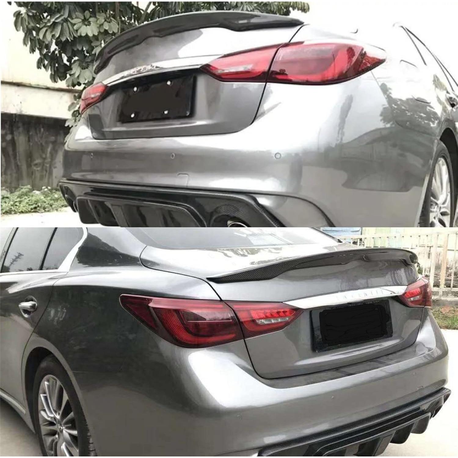 Alerón Trasero ABS Negro Brillante Infiniti Q50 2014-2022