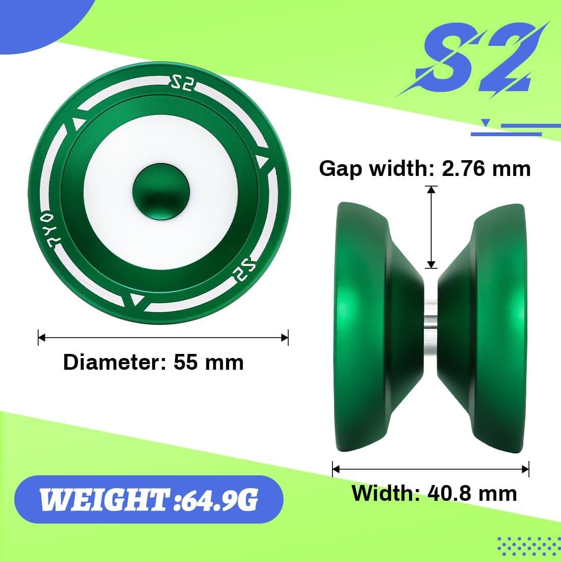 Yoyo S2 Profesional Doble Función para Niños 8-12 Años