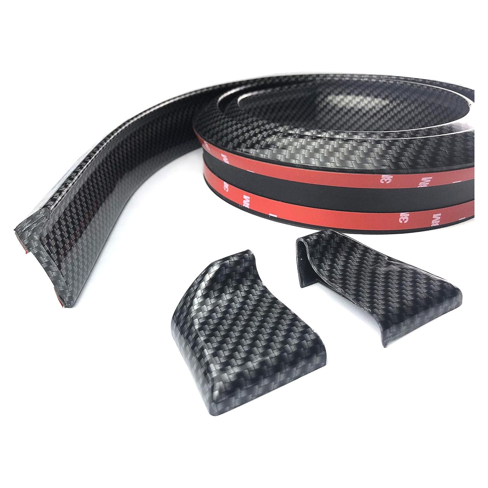 Spoiler Trasero Universal autoBbox 150cm Caucho Fibra Carbono