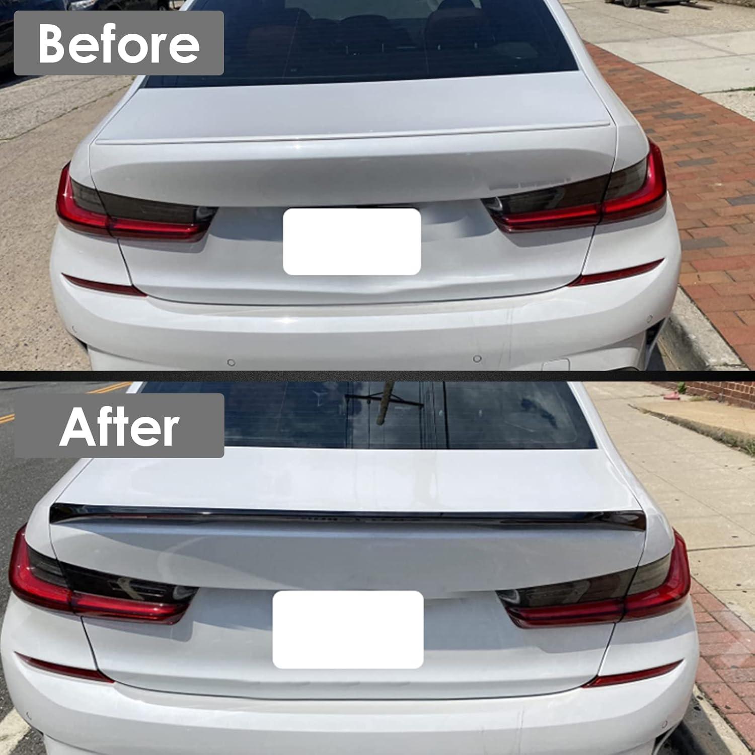 Alerón Trasero Brillante Negro ABS ZS036 para BMW G20 2019-2023