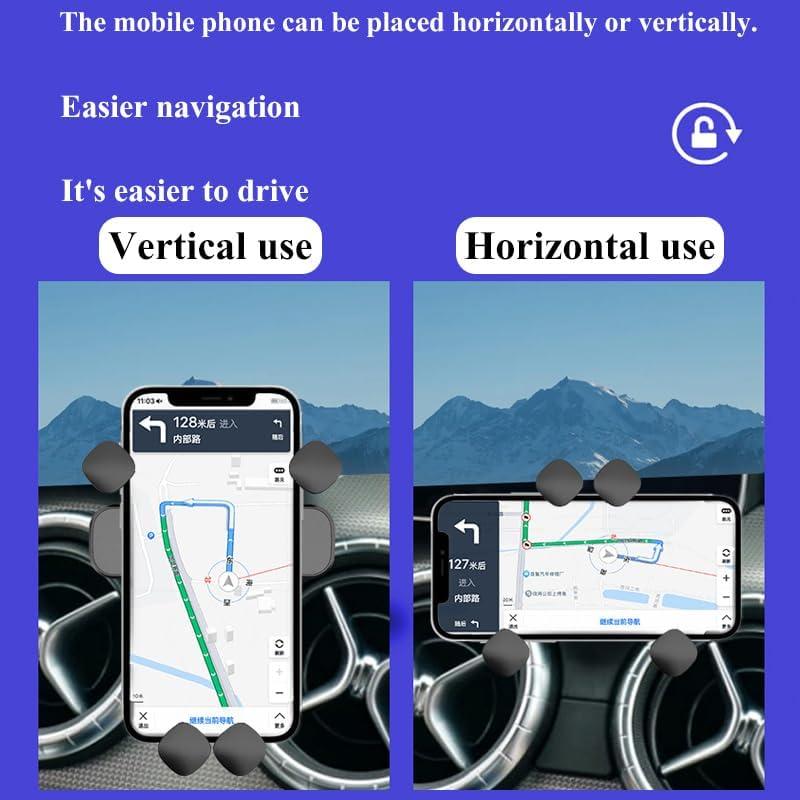 Soporte para teléfono de coche MikeHam para BMW X3/X4 2018-2021