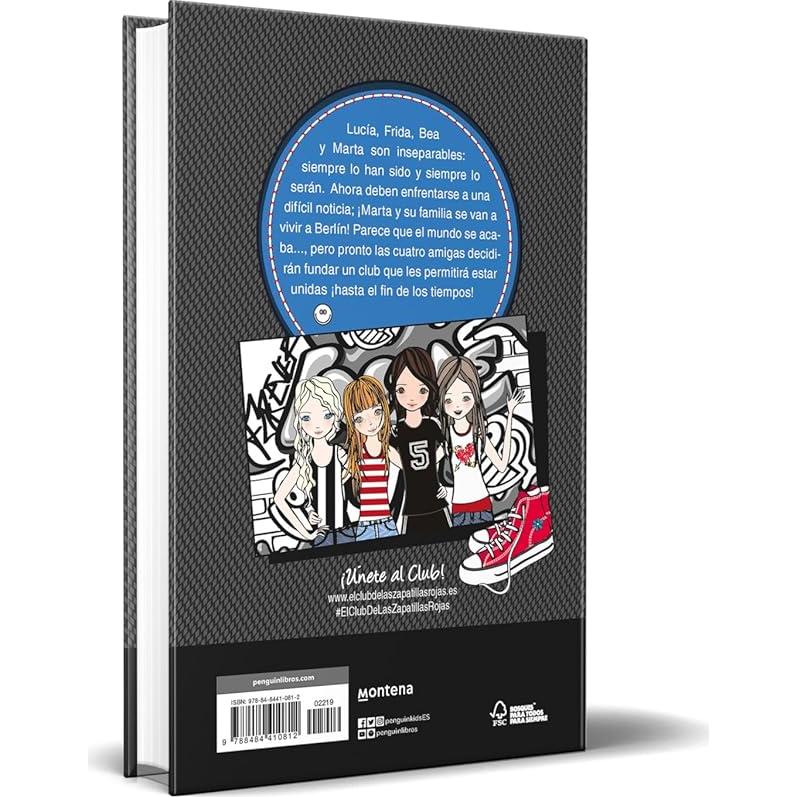 El Club de las Zapatillas Rojas 1 - El club de las zapatillas rojas: Novela infantil-juvenil sobre amistad. Lectura de 8-9 a 11-12 años. Libros para niñas y niños (Spanish Edition)