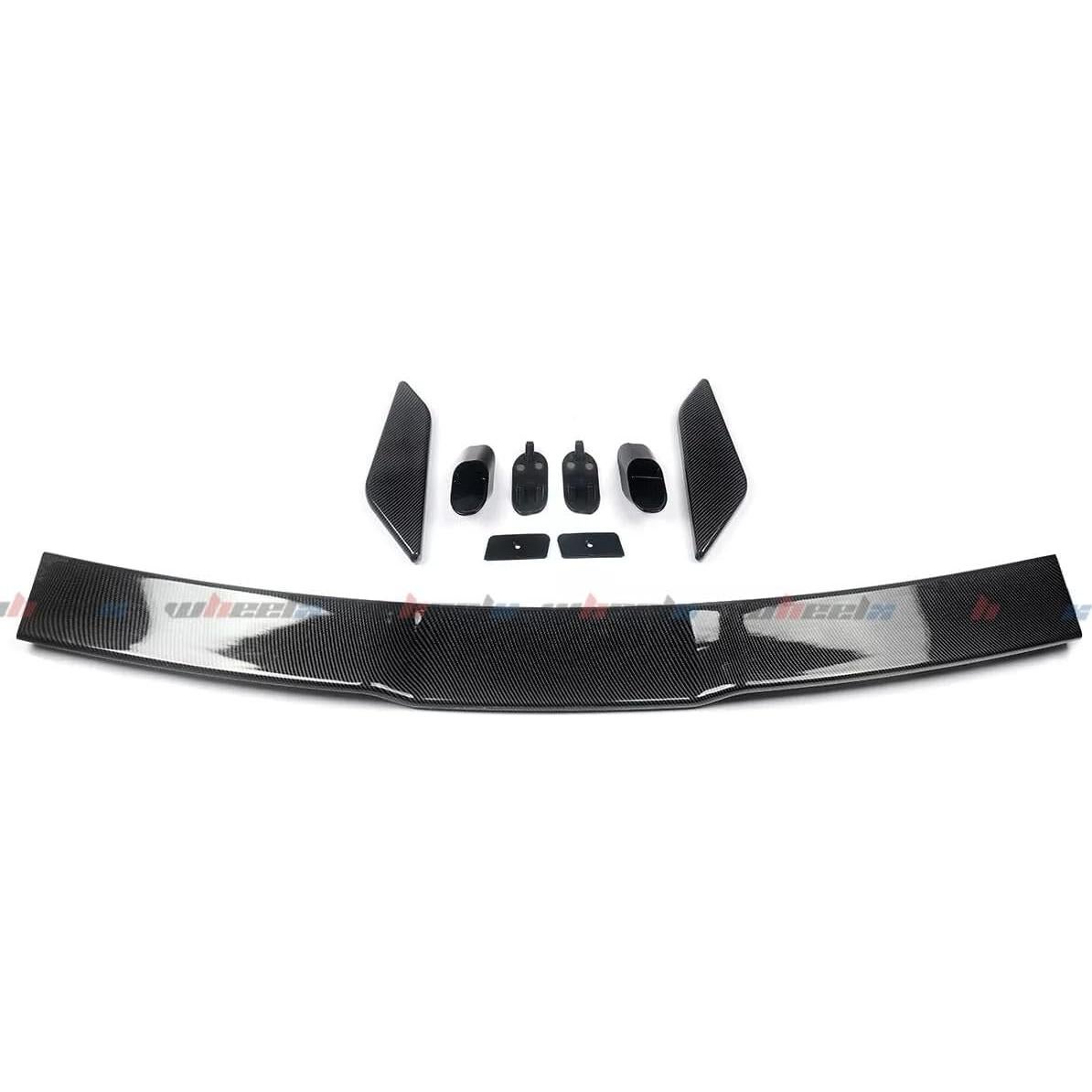 Spoiler Trasero WheelX Estilo TRD Fibra de Carbono 4 Puertas