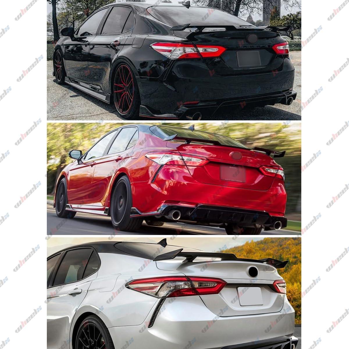 Spoiler Trasero WheelX Estilo TRD Fibra de Carbono 4 Puertas