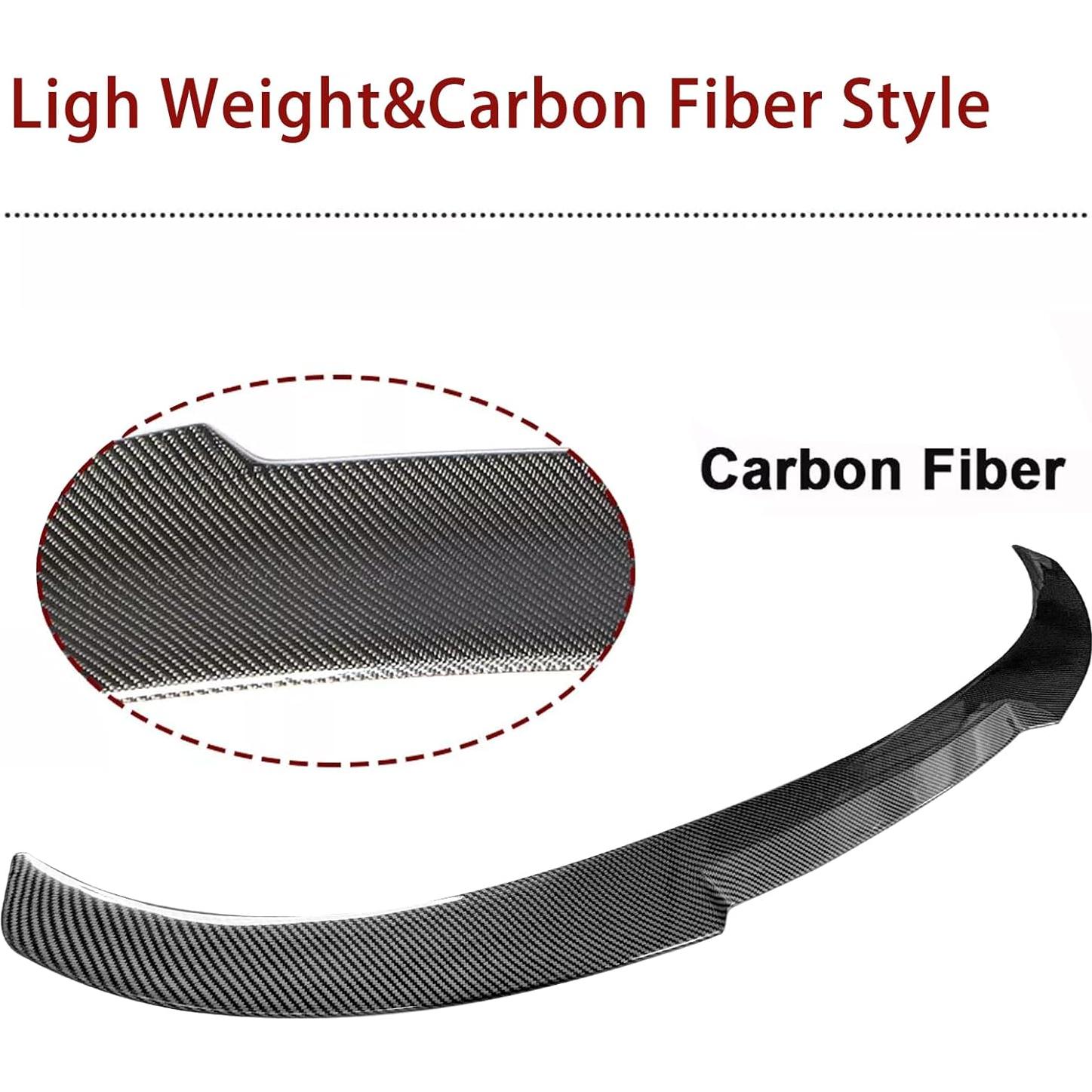 Alerón Trasero BMW E90 2008-2012 Fibra de Carbono 4 Puertas