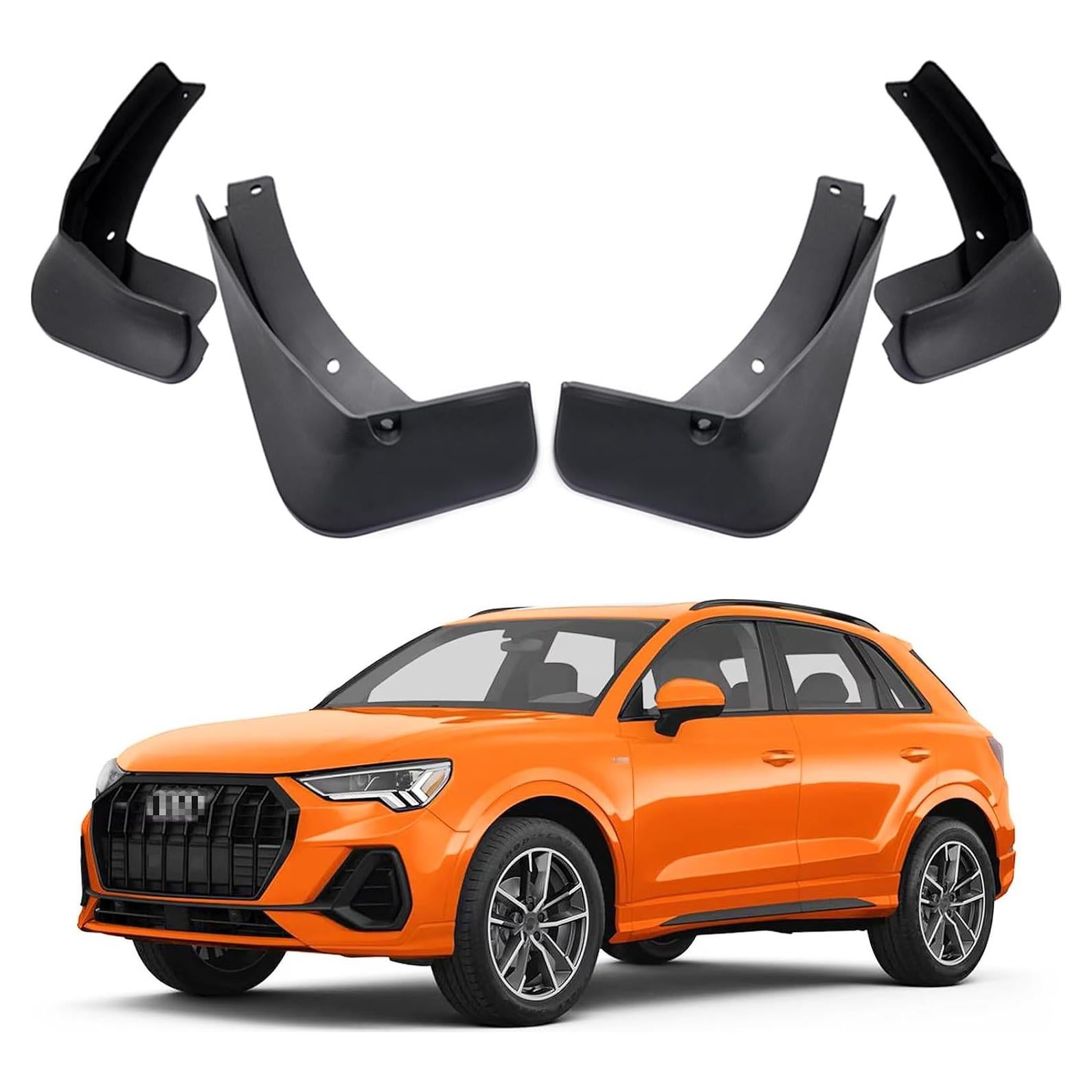 Guardabarros MOERTIFEI para Audi Q3 S-Line 2019-2024 - Kit 4 Piezas