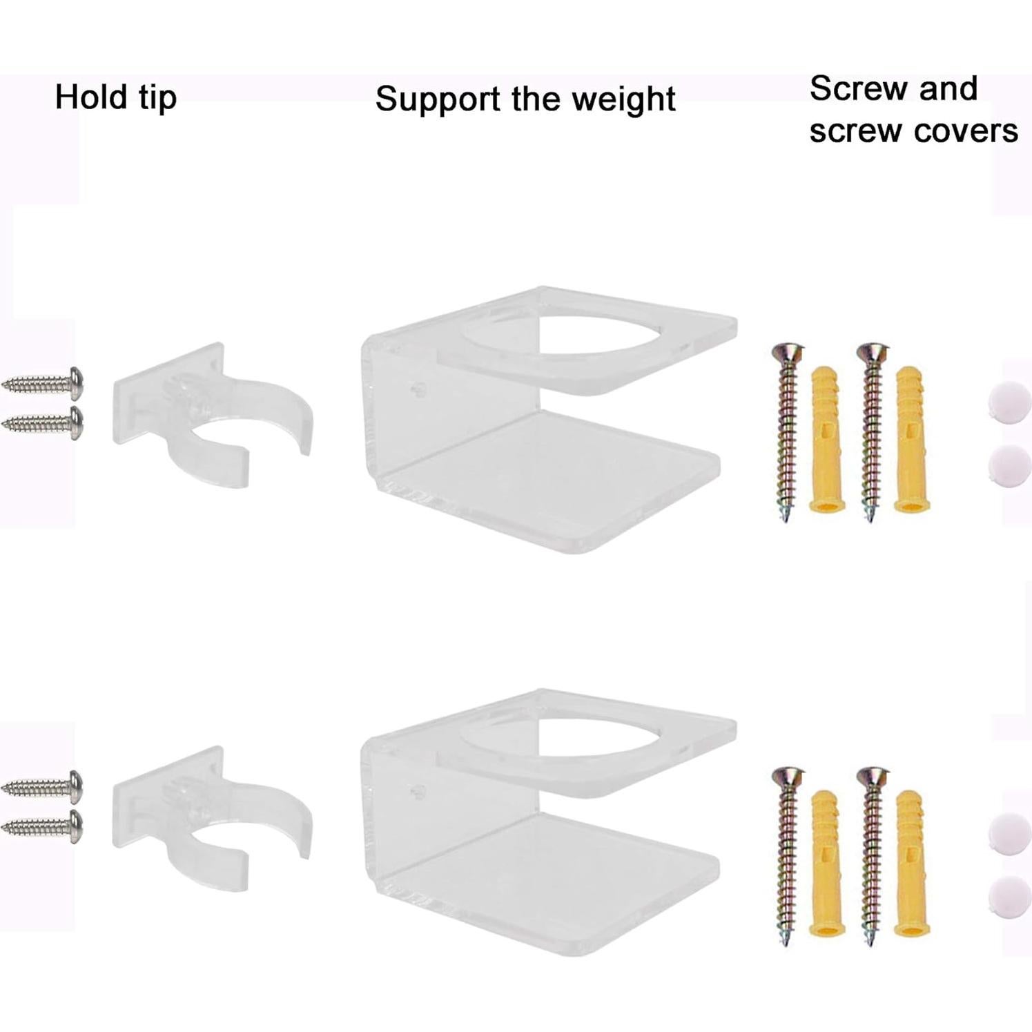 Soporte de Pared para Sable de Luz Claro YYST - 2 Piezas