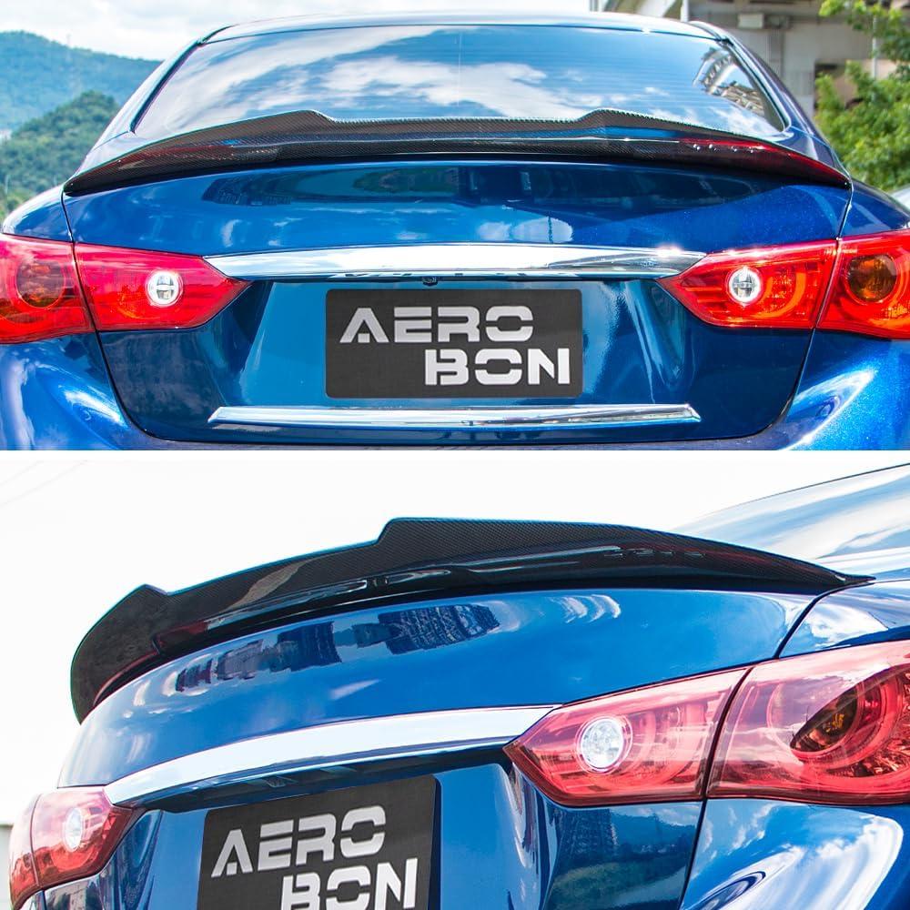 Alerón de Maletero de Fibra de Carbono AeroBon para Infiniti Q50 2014-2024