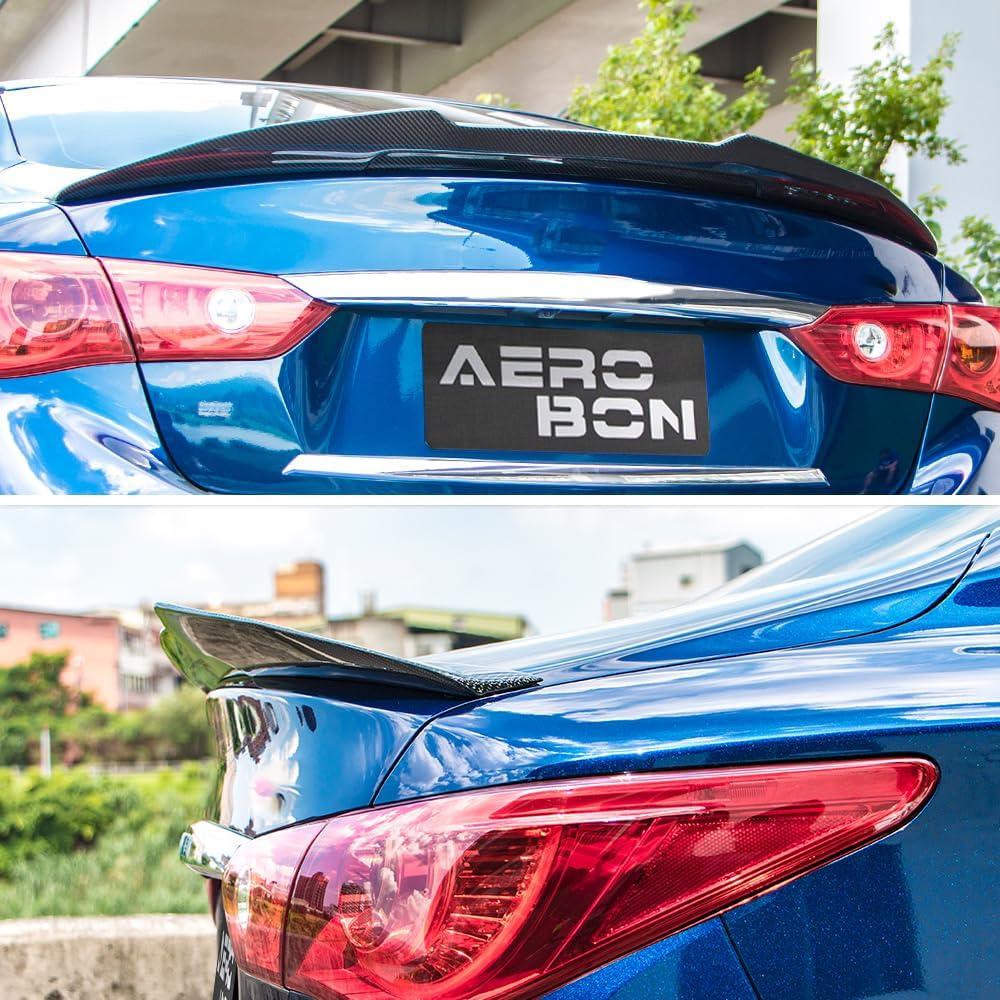 Alerón de Maletero de Fibra de Carbono AeroBon para Infiniti Q50 2014-2024
