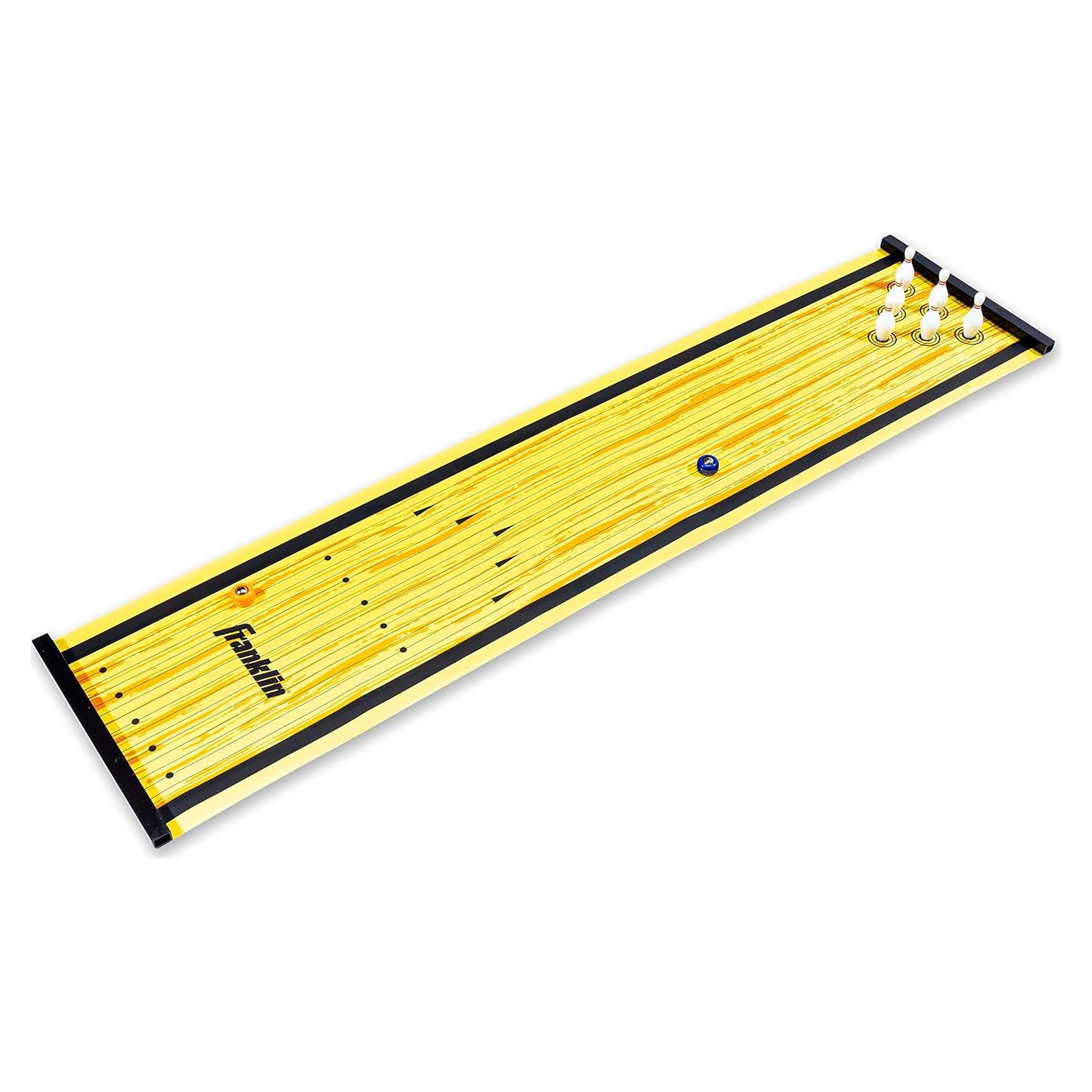 Tapete de Shuffleboard Franklin Sports 91.4x27.9cm con Discos