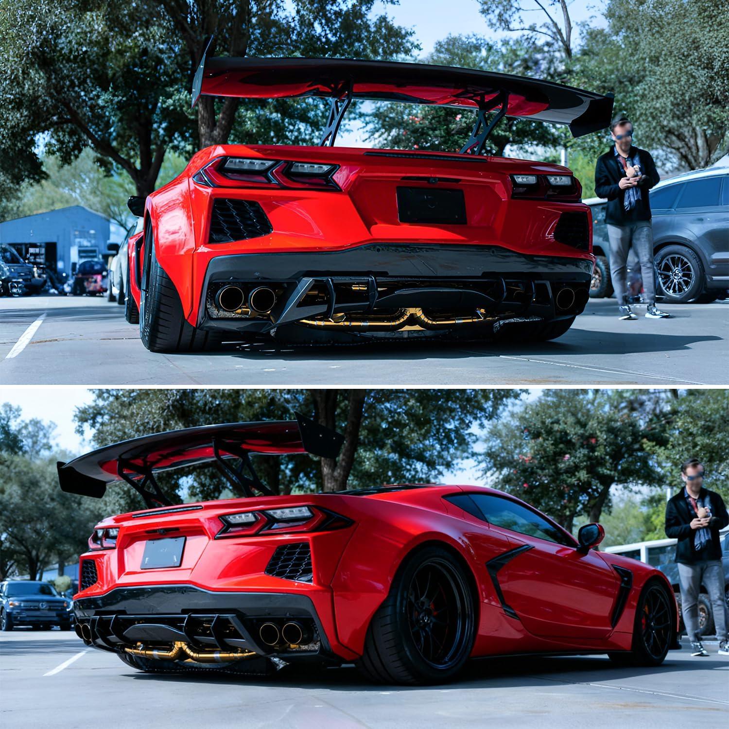 Spoiler Universal DREAMIZER 145 cm GT Negro para Autos