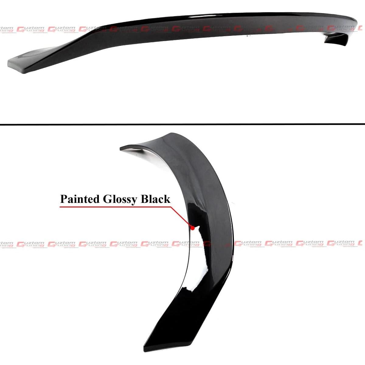 Ala de Maletero Tipo Pato Cuztom Tuning Negro Brillante Lexus IS 2014-2020