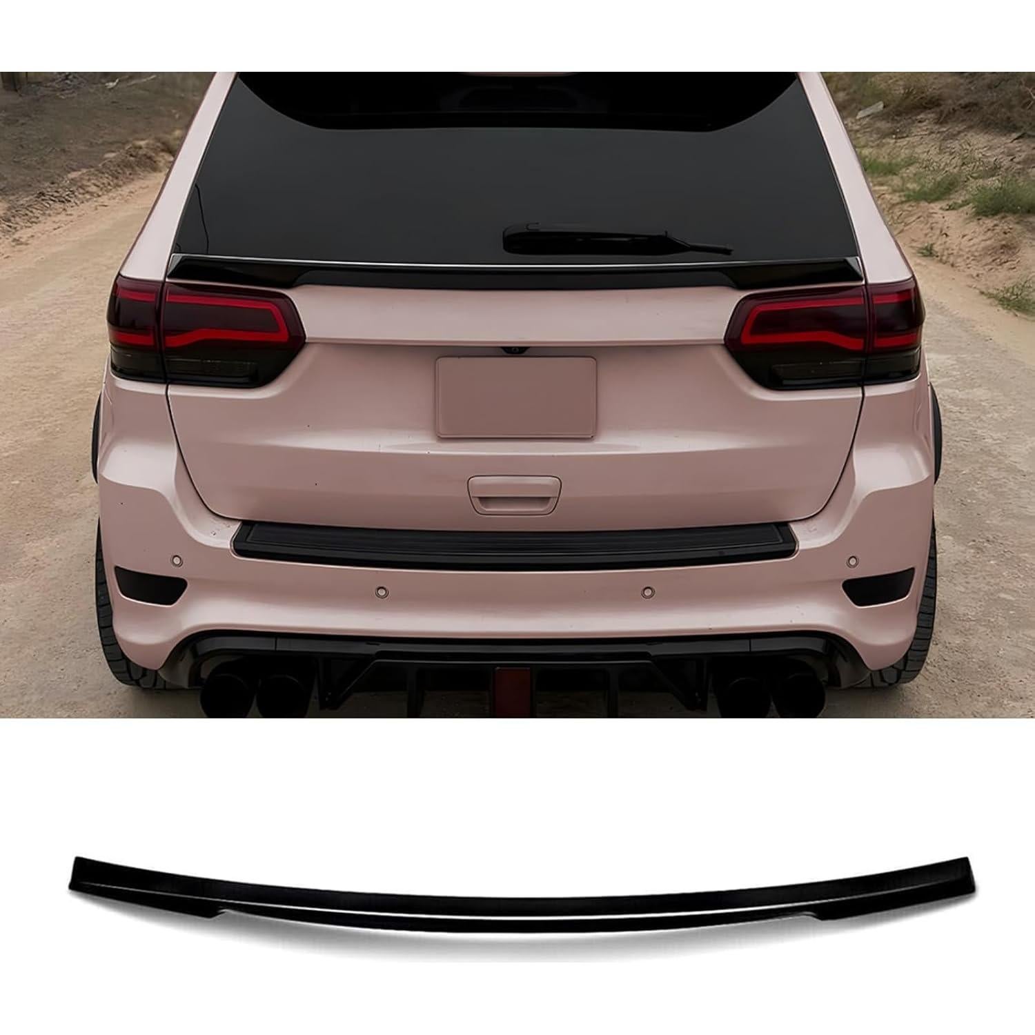 Divisor de Maletero Trasero Jeep Grand Cherokee 2014-2020 Negro Brillante