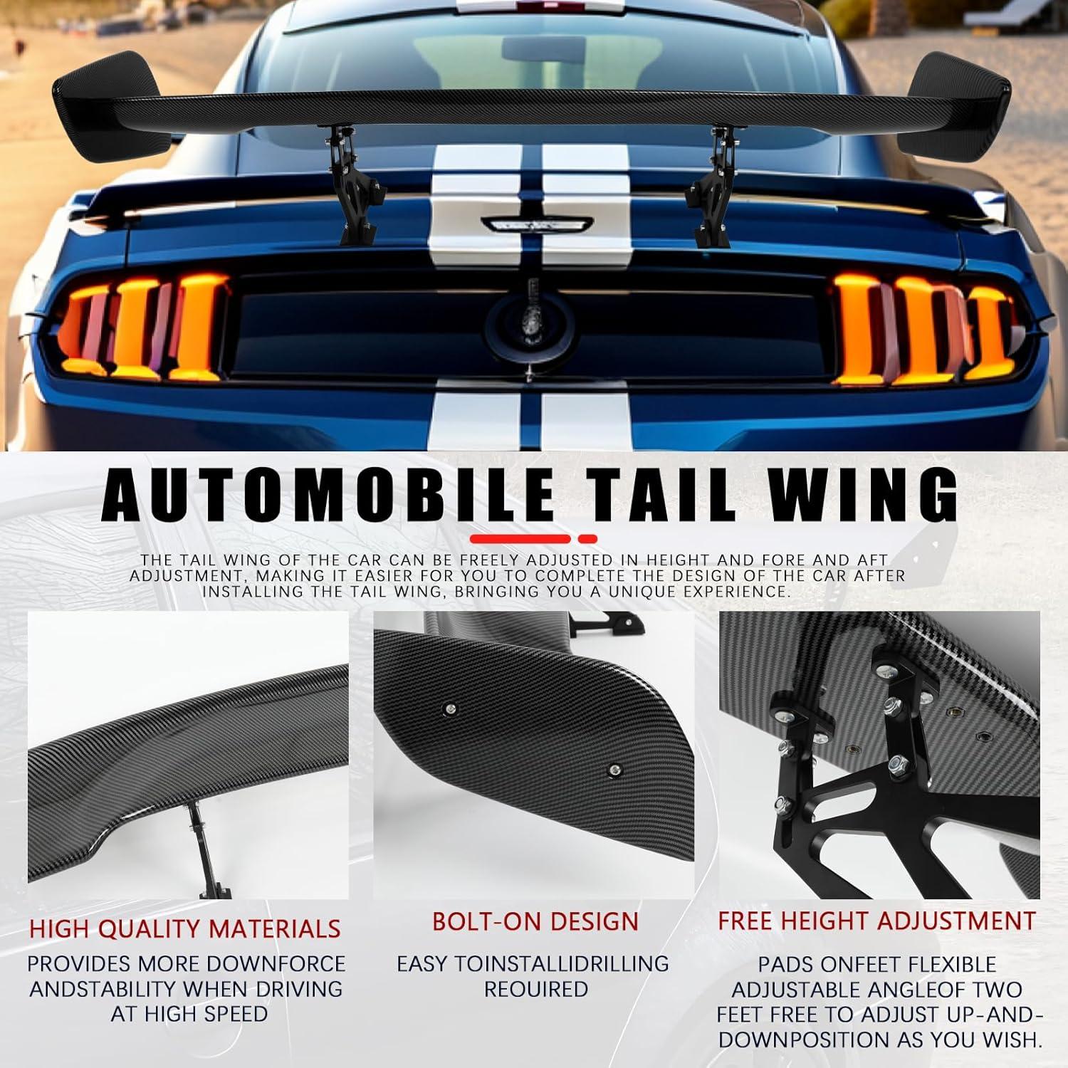 Alerón Trasero Universal DREAMOTOR 145 cm Estilo GT