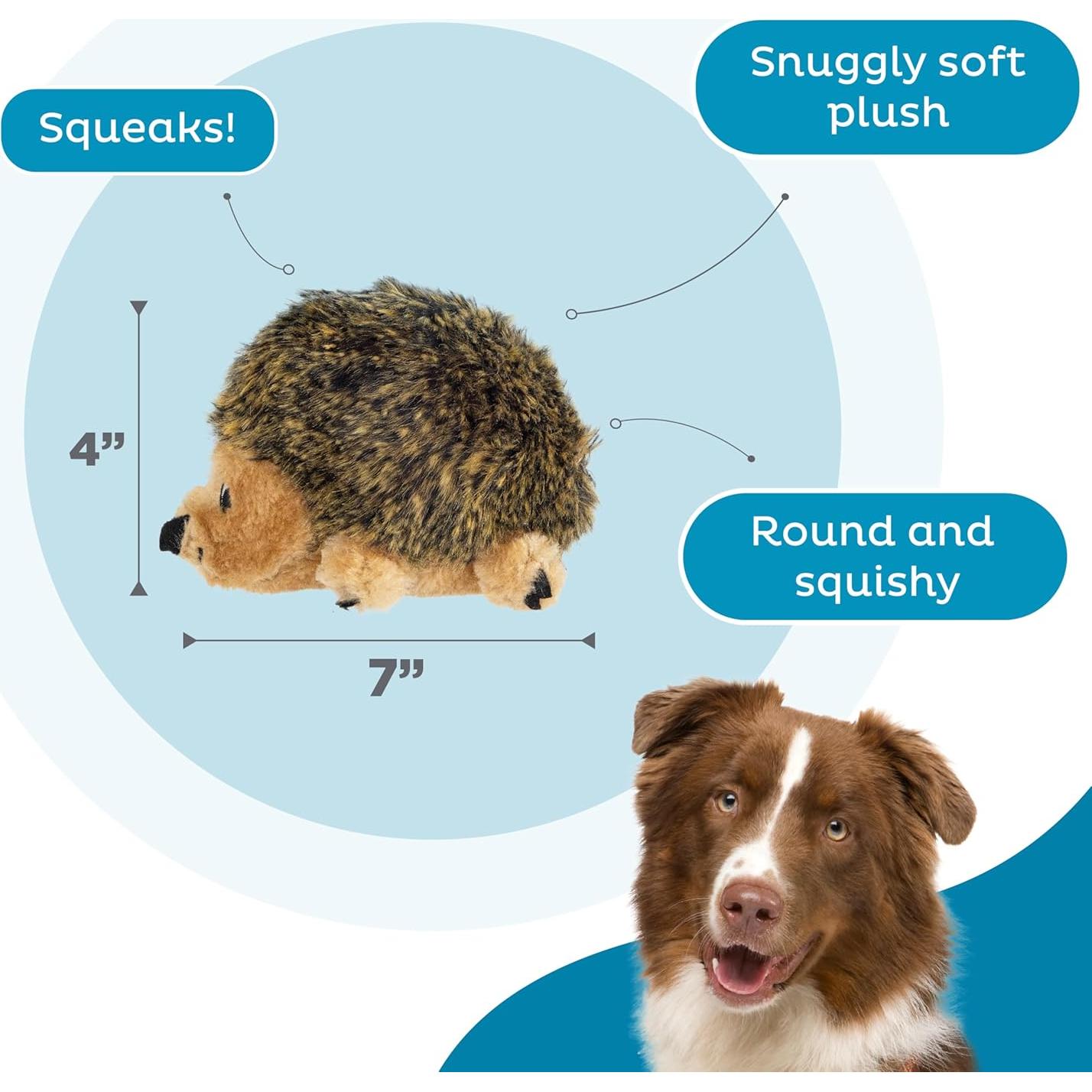 Juguete de Peluche para Perros Outward Hound Hedgehogz Pequeño