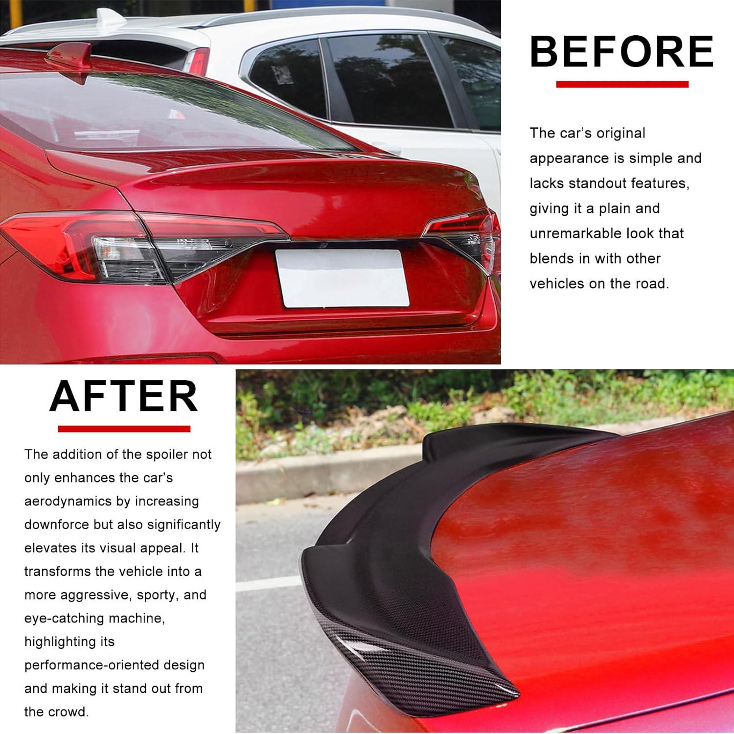 Alerón Trasero de Fibra de Carbono Fancemot para Honda Civic 2022-2025