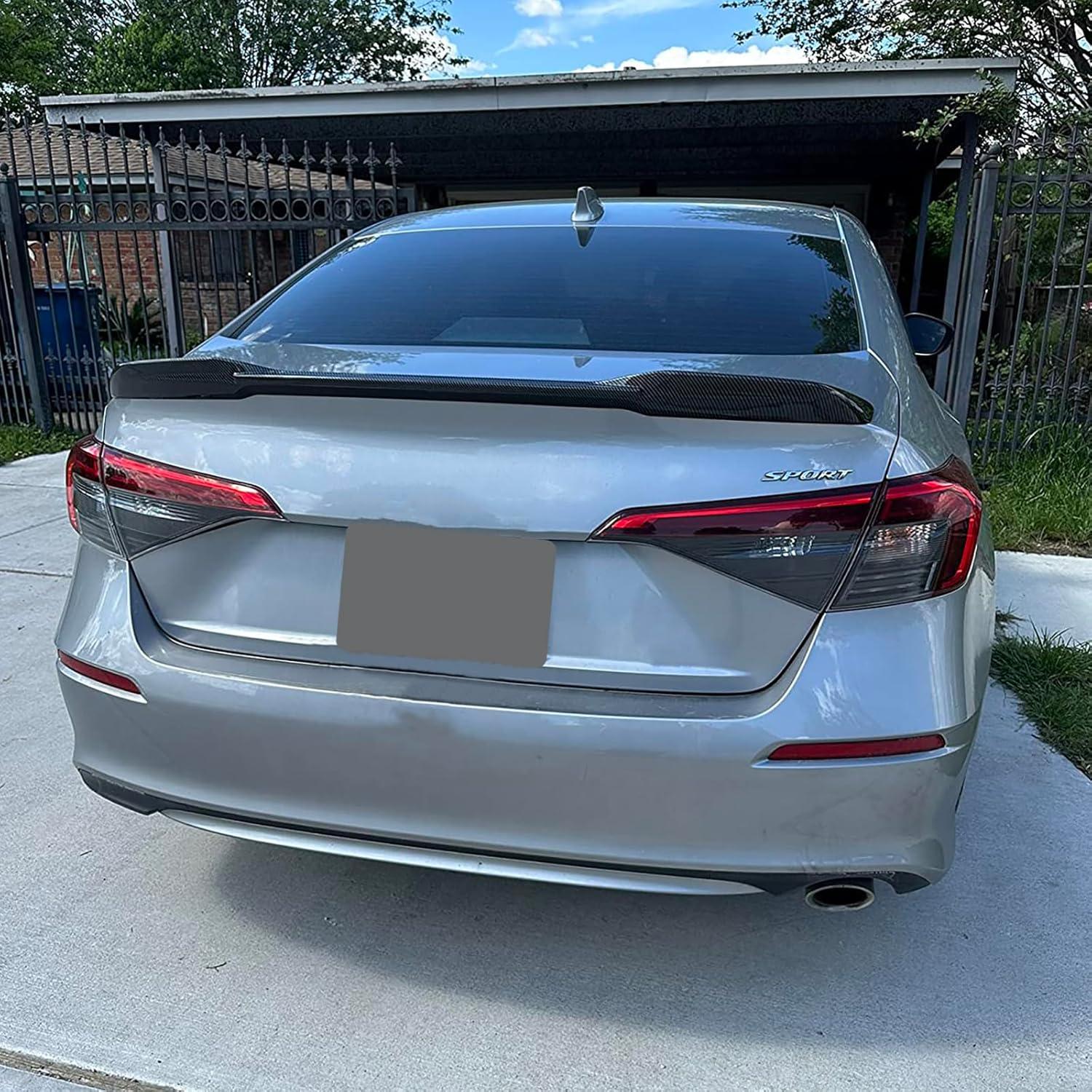 Alerón Trasero de Fibra de Carbono Fancemot para Honda Civic 2022-2025