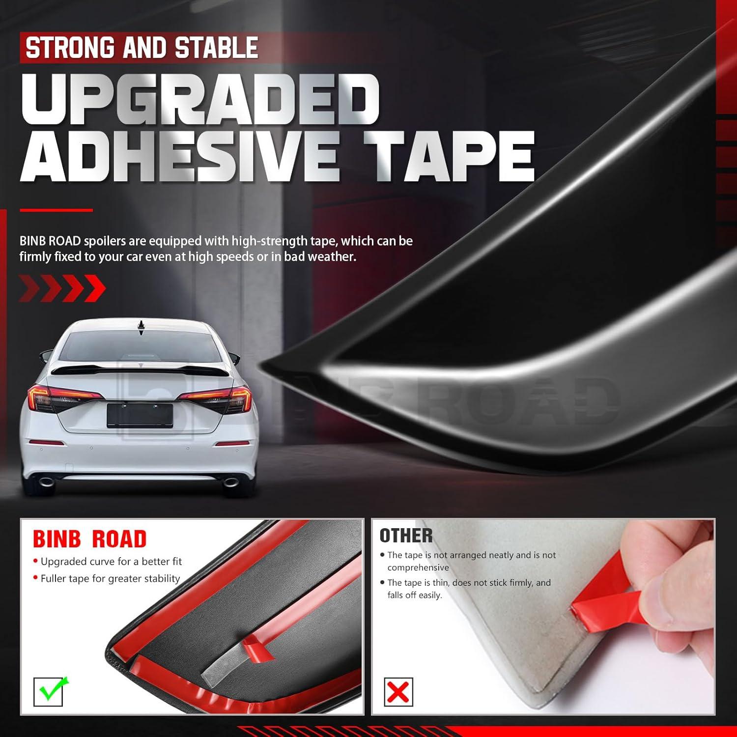 Alerón Trasero Honda Civic Sedán 11ª Gen 2022-2025 Negro