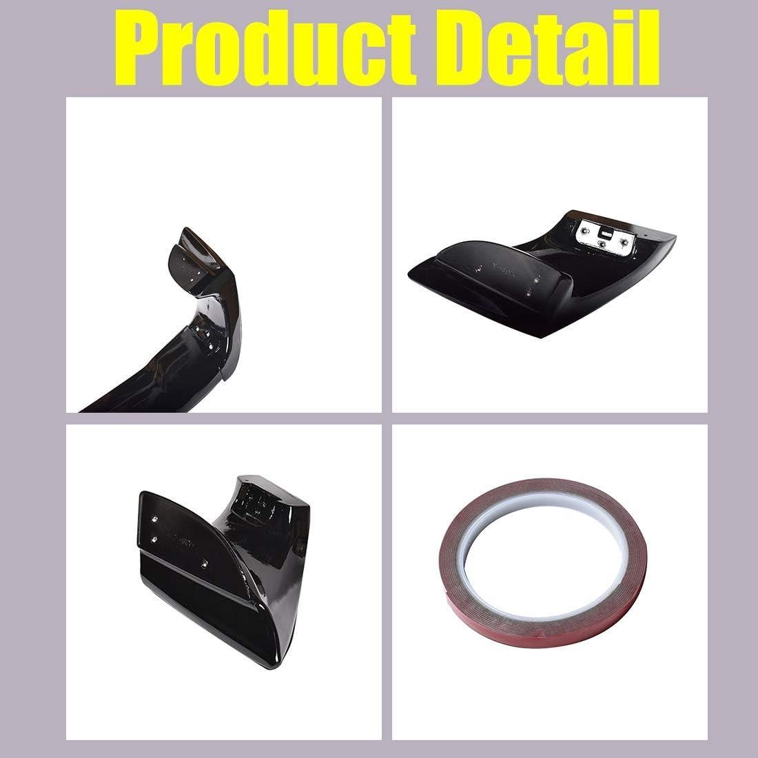 Alerón Trasero WFLNHB para Honda Civic Sedán 2006-2011 ABS Negro