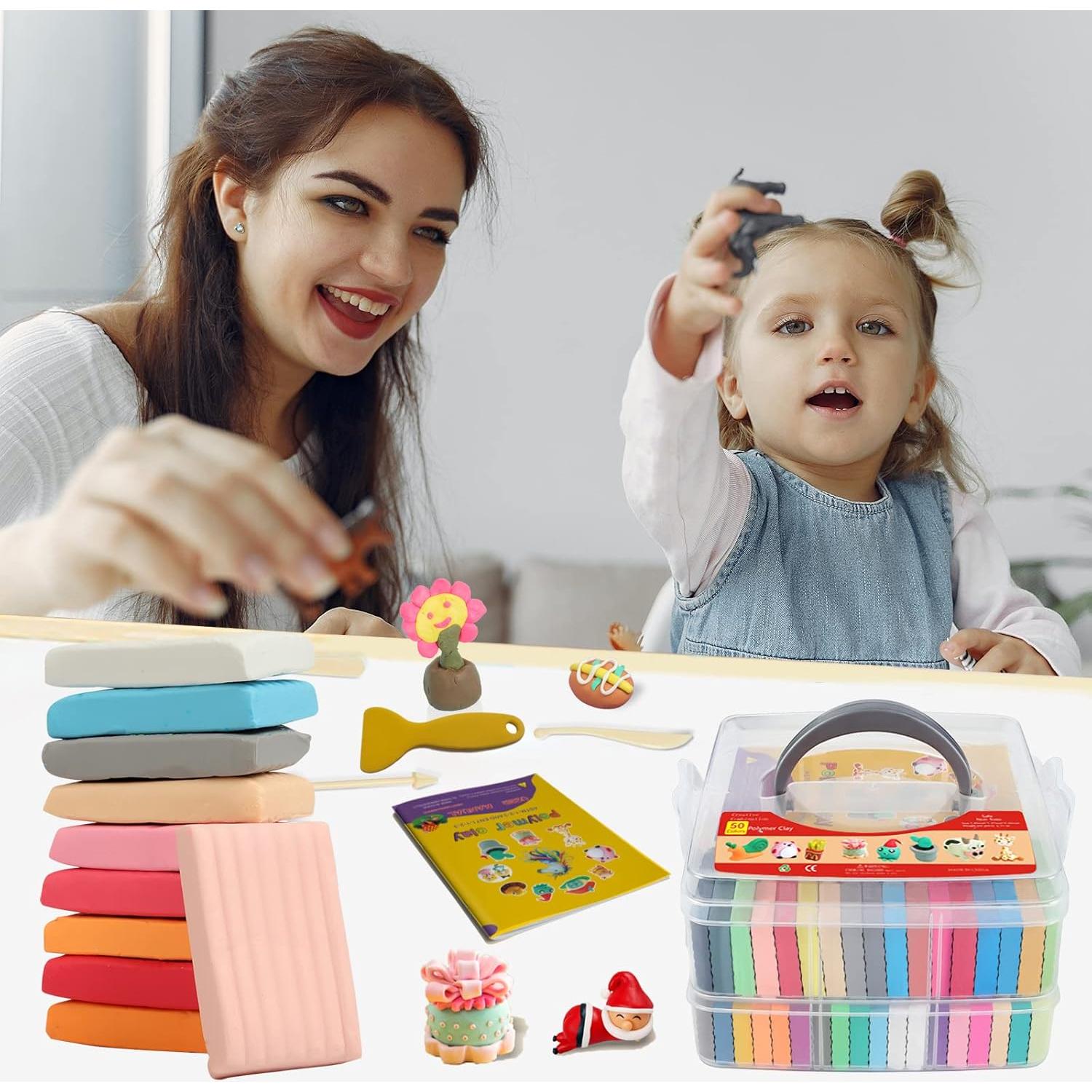 Arcilla Polimérica Aestd-ST 50 Colores para Modelar