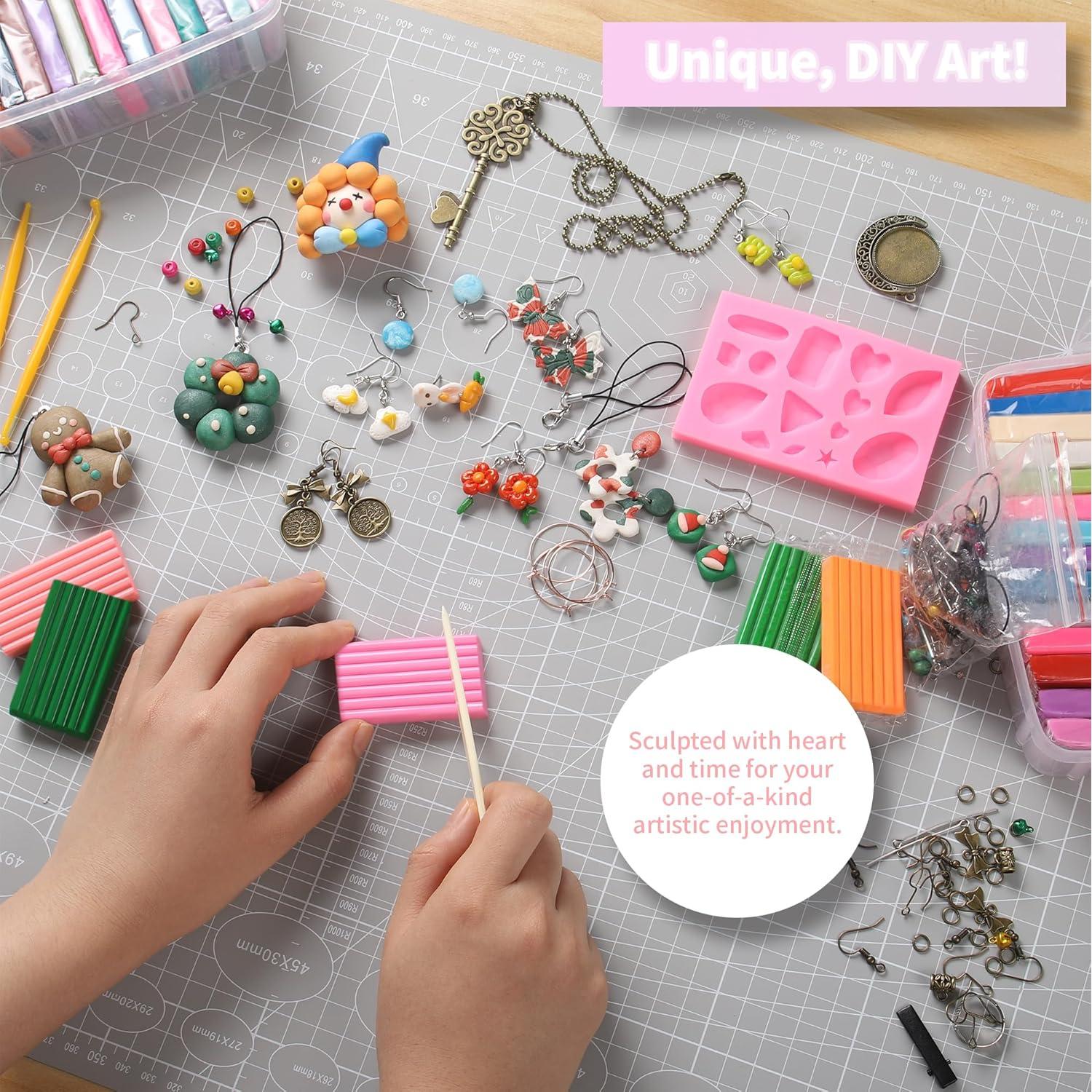 Kit de Arcilla Polimérica Aestd-ST 85 Colores Horneable