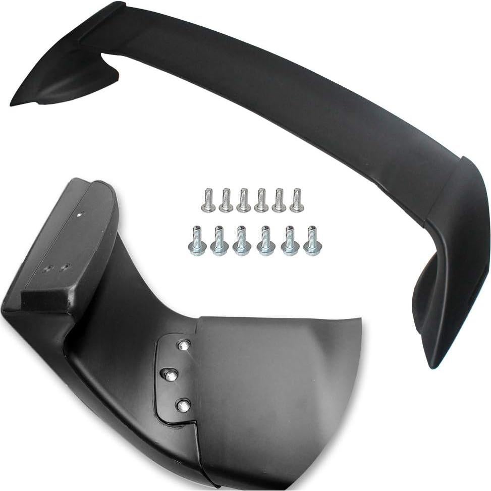 Alerón trasero Mugen RR negro sin pintar para Honda Civic 2012-2015