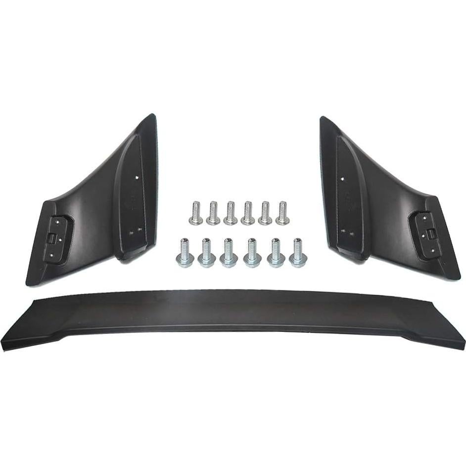 Alerón trasero Mugen RR negro sin pintar para Honda Civic 2012-2015