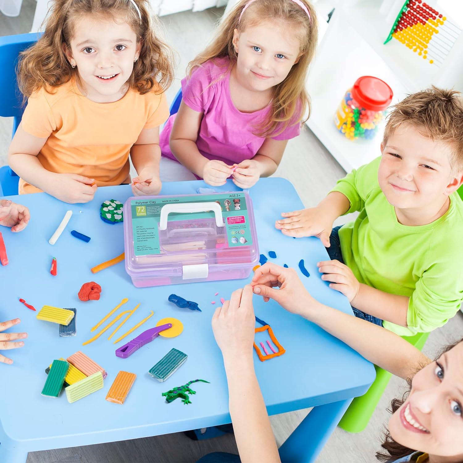 Arcilla Polimérica Aestd-ST 72 Colores para Modelar