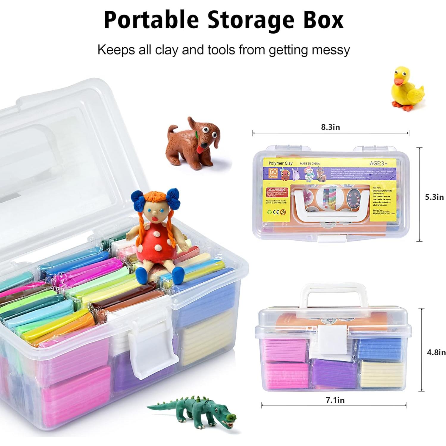 Arcilla Polimérica Aestd-ST 60 Colores para Modelar