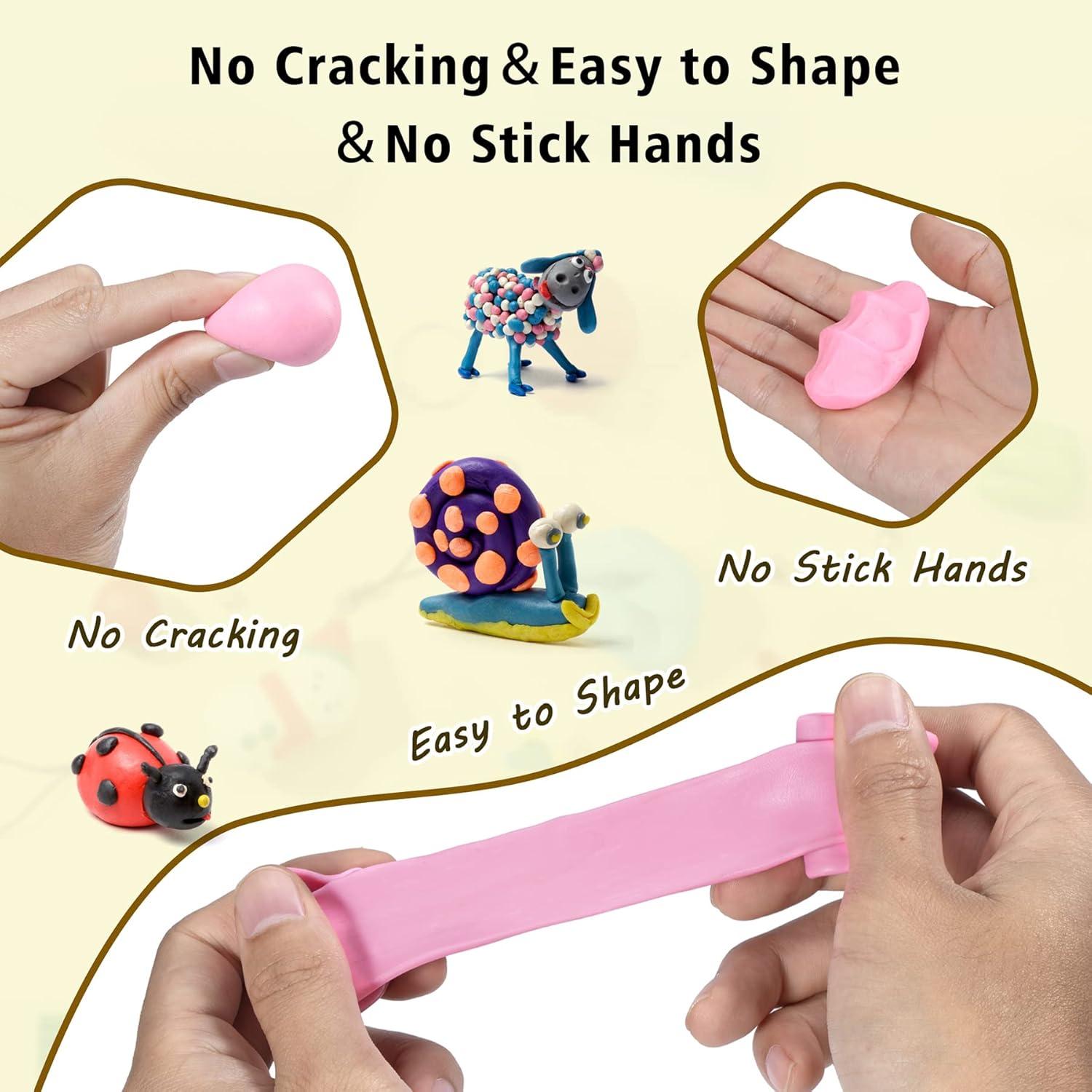 Arcilla Polimérica Aestd-ST 60 Colores para Modelar