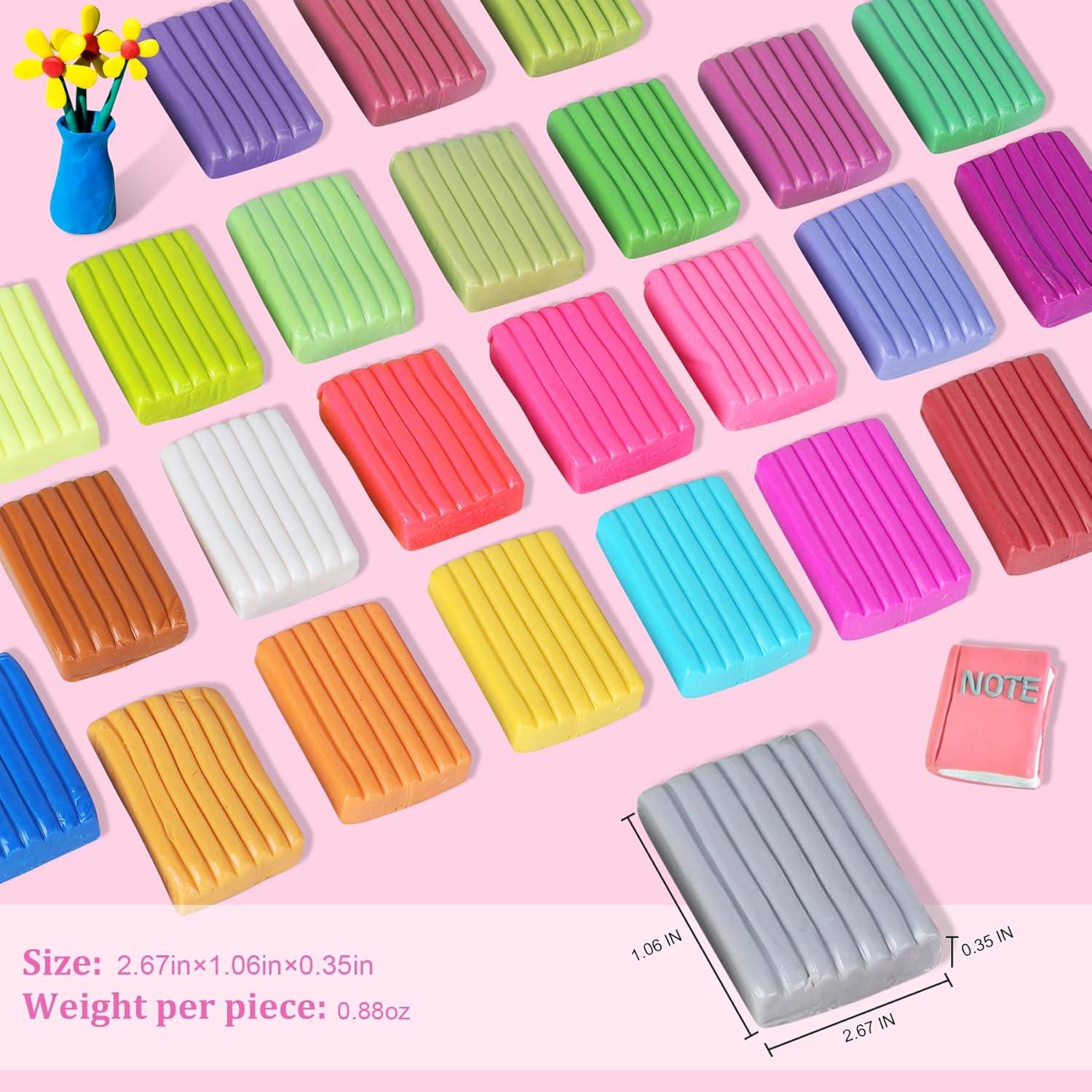 Kit de Arcilla Polimérica Aestd-ST 72 Colores y Accesorios