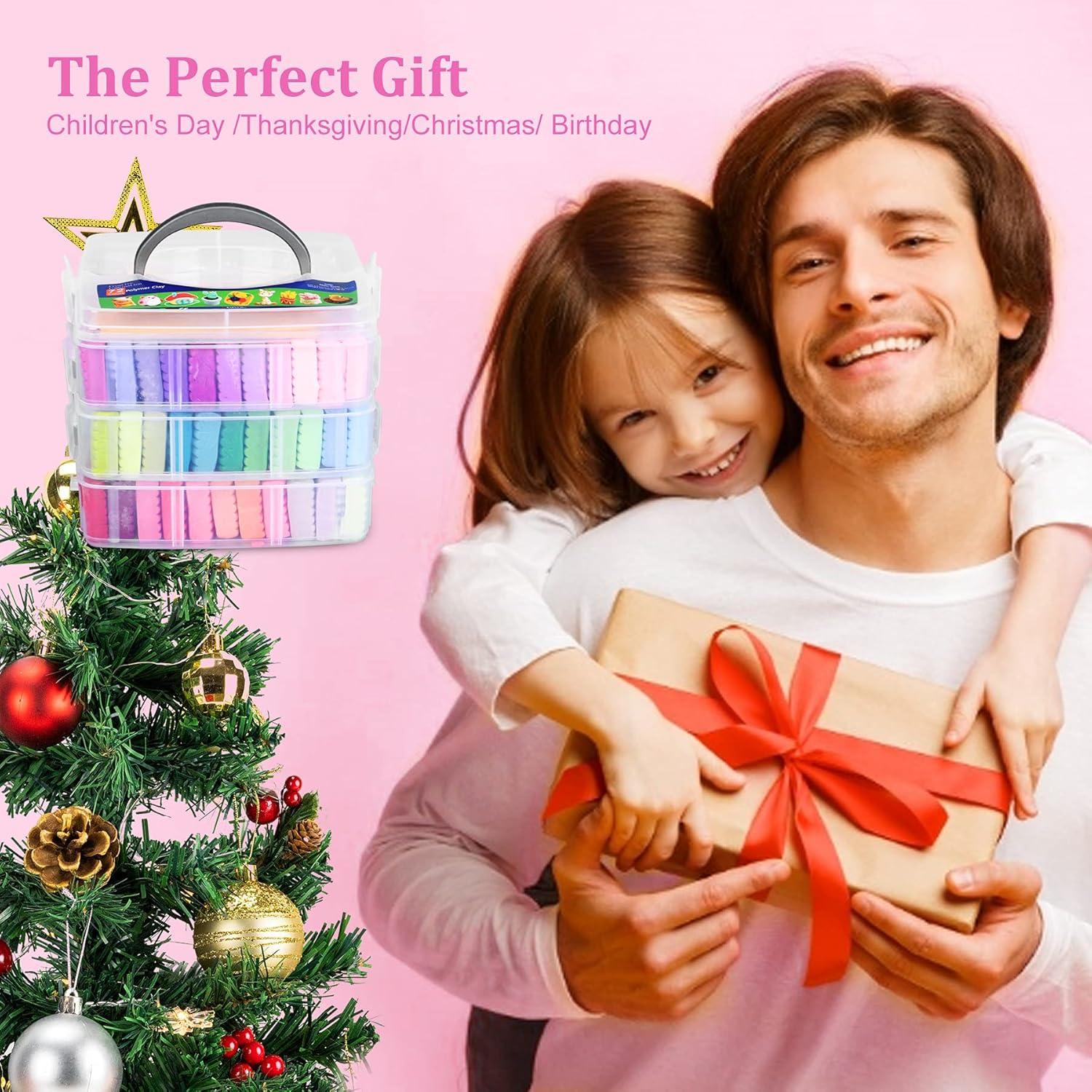 Kit de Arcilla Polimérica Aestd-ST 72 Colores y Accesorios