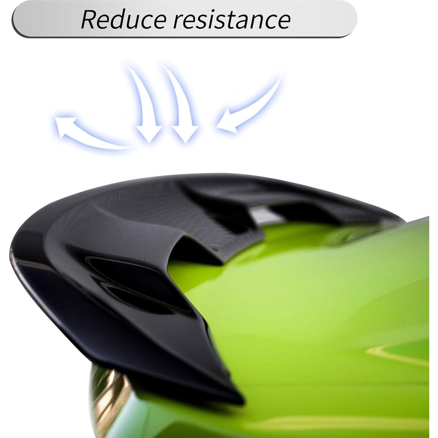 Alerón Trasero BDBO Negro Brillante para Mustang 2015-2024