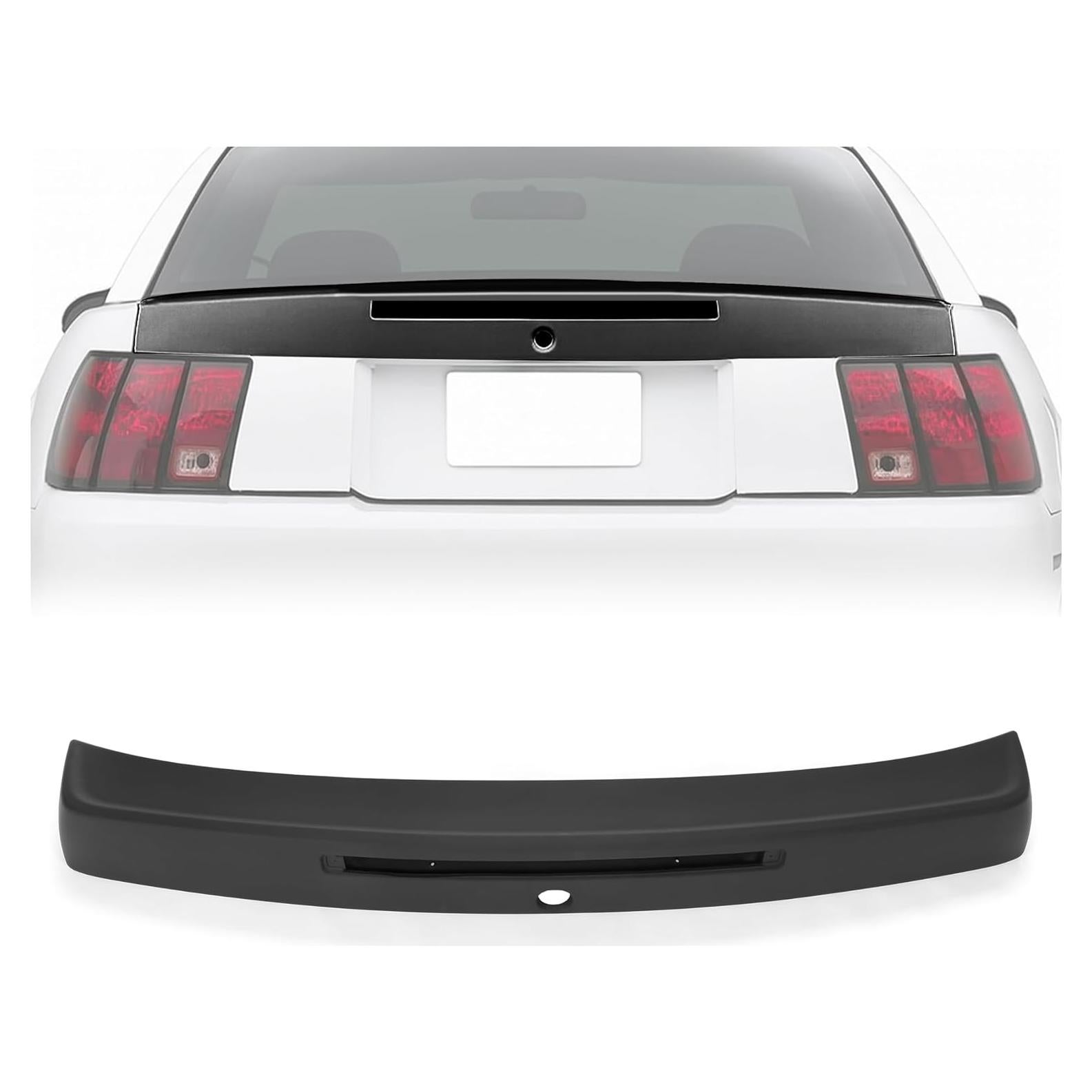 Alerón Trasero Ford Mustang 1999-2004 ALMULOO ABS Negro