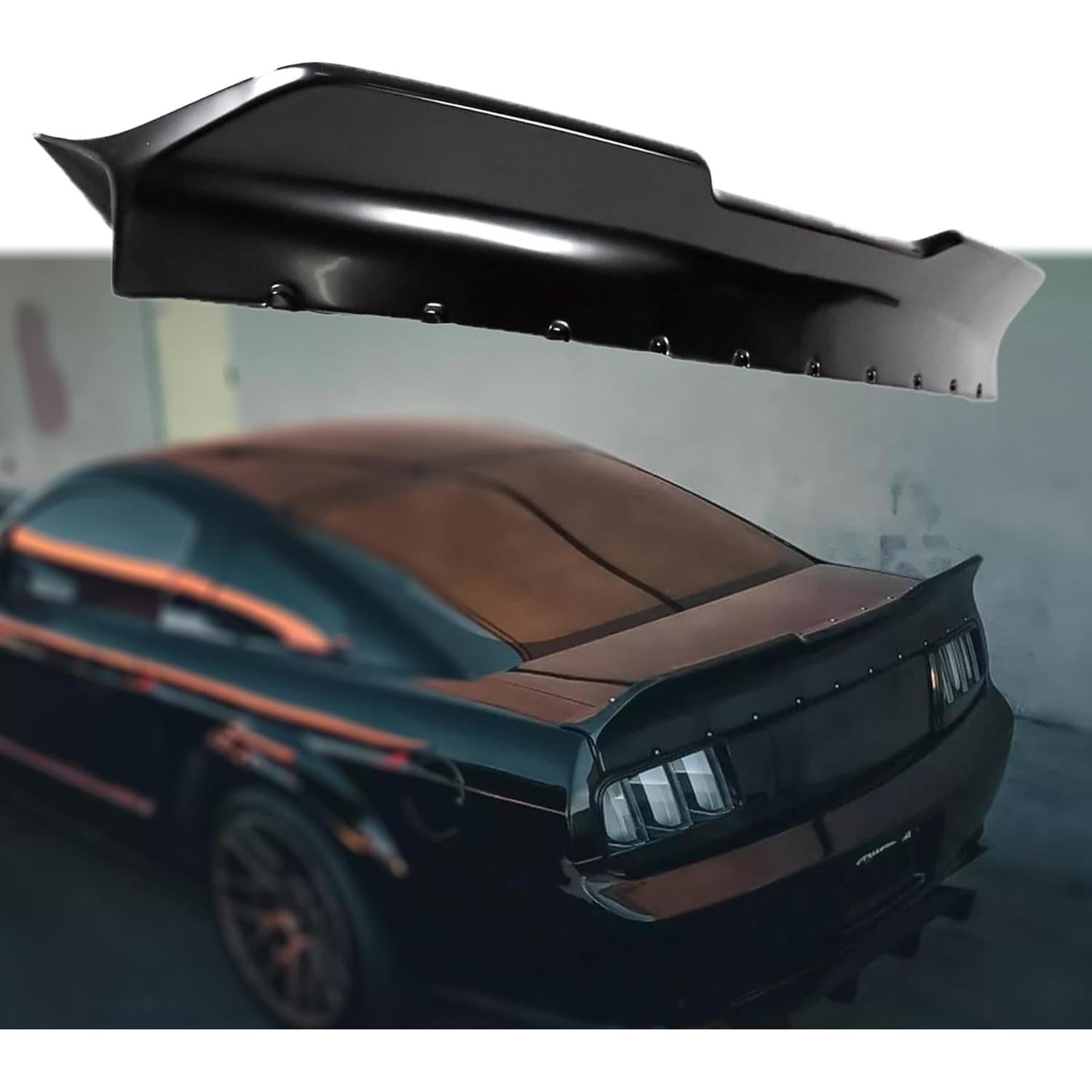 Alerón Trasero de Maletero Arkdeffon Negro para Ford Mustang S197 2004-2008