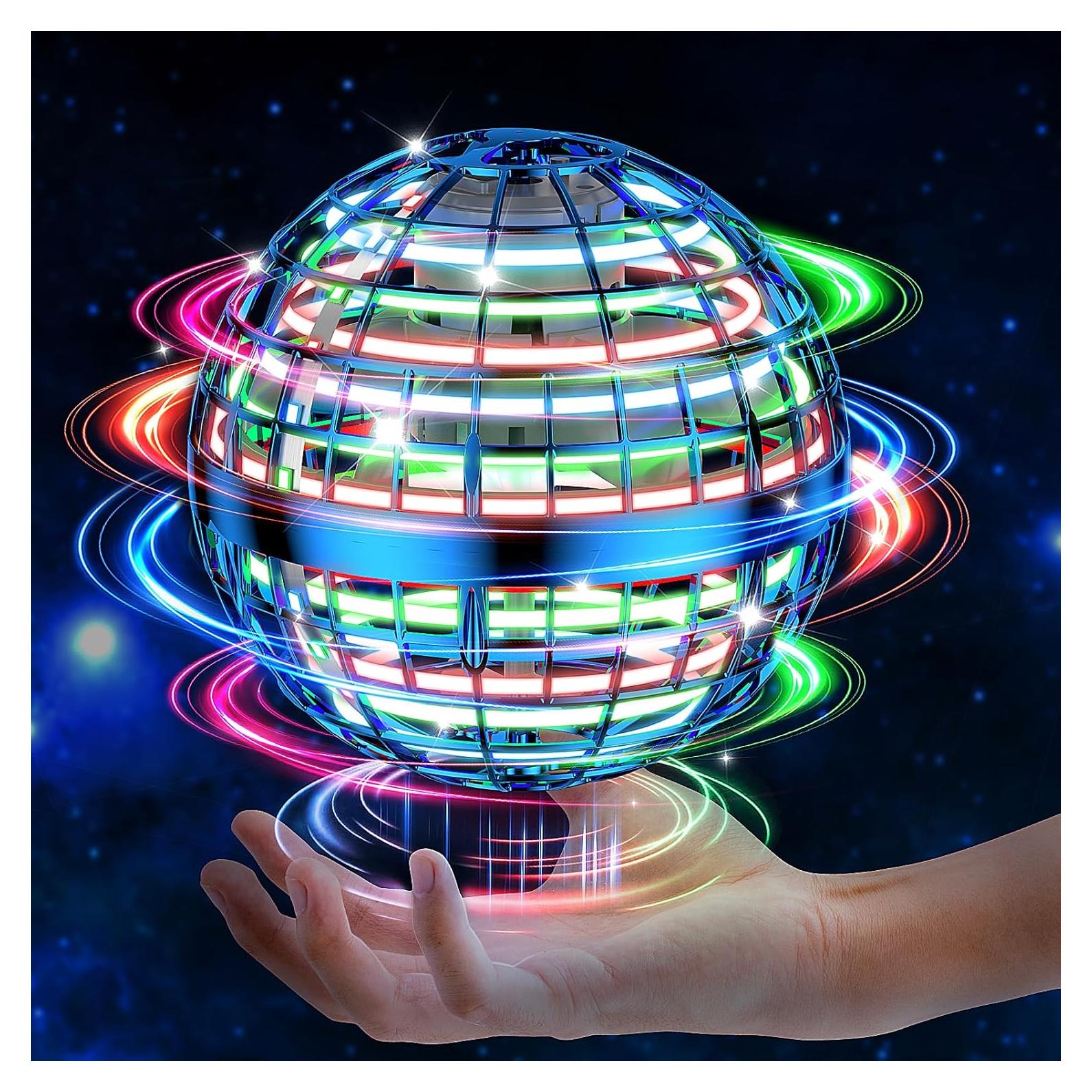 Bola Voladora DONGGUAN TSM006-B LED Antiestrés Azul