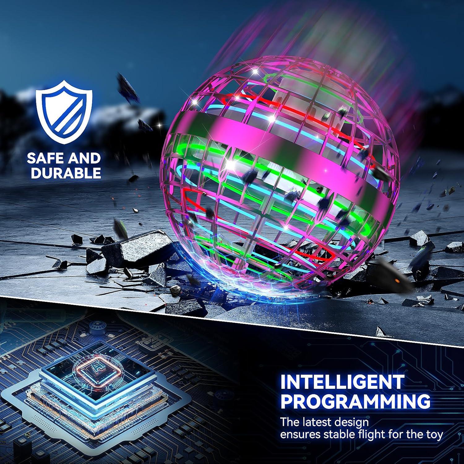 Bola Orbital Voladora DONGGUAN TSM006-P Juguete LED 6+ Años