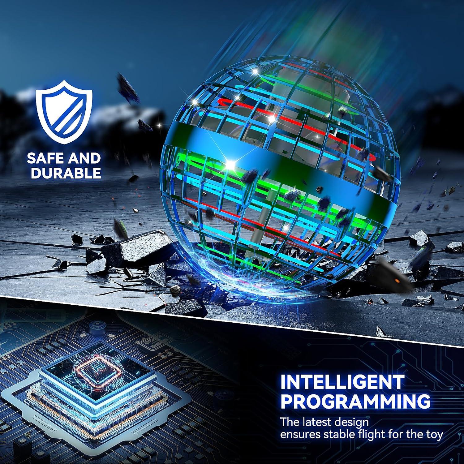 Bola Voladora DONGGUAN 2PCS LED Recargable para Niños