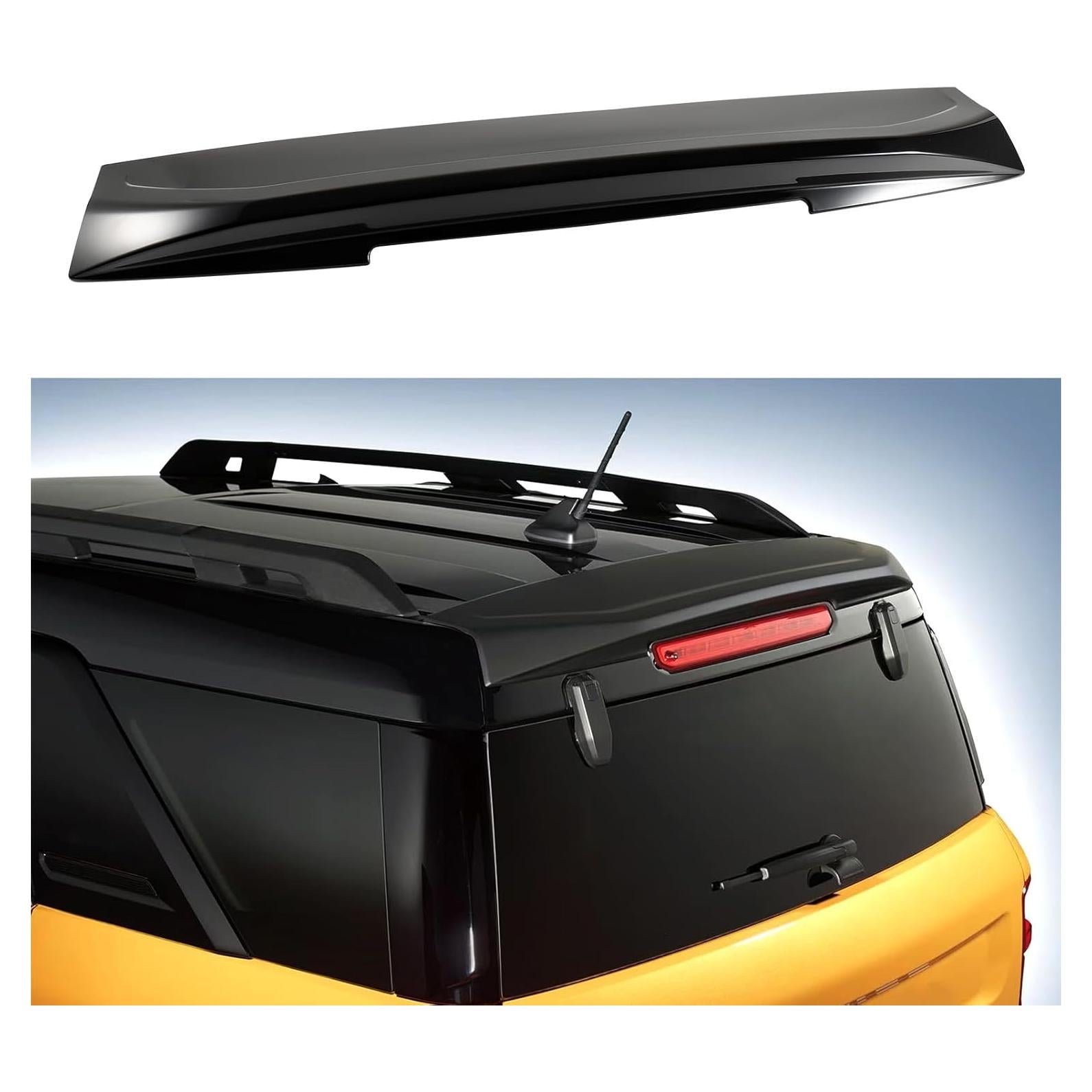 Spoiler Trasero Negro Brillante Fancemot para Ford Bronco Sport 2021-2025