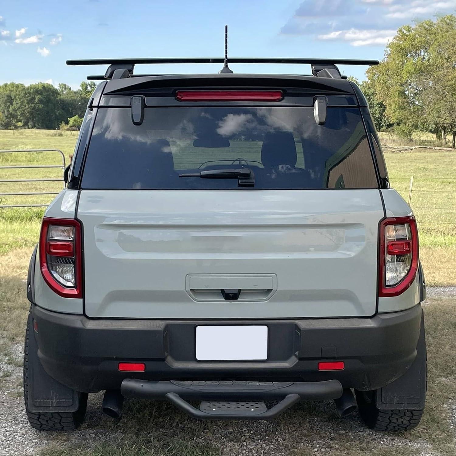 Spoiler Trasero Negro Brillante Fancemot para Ford Bronco Sport 2021-2025