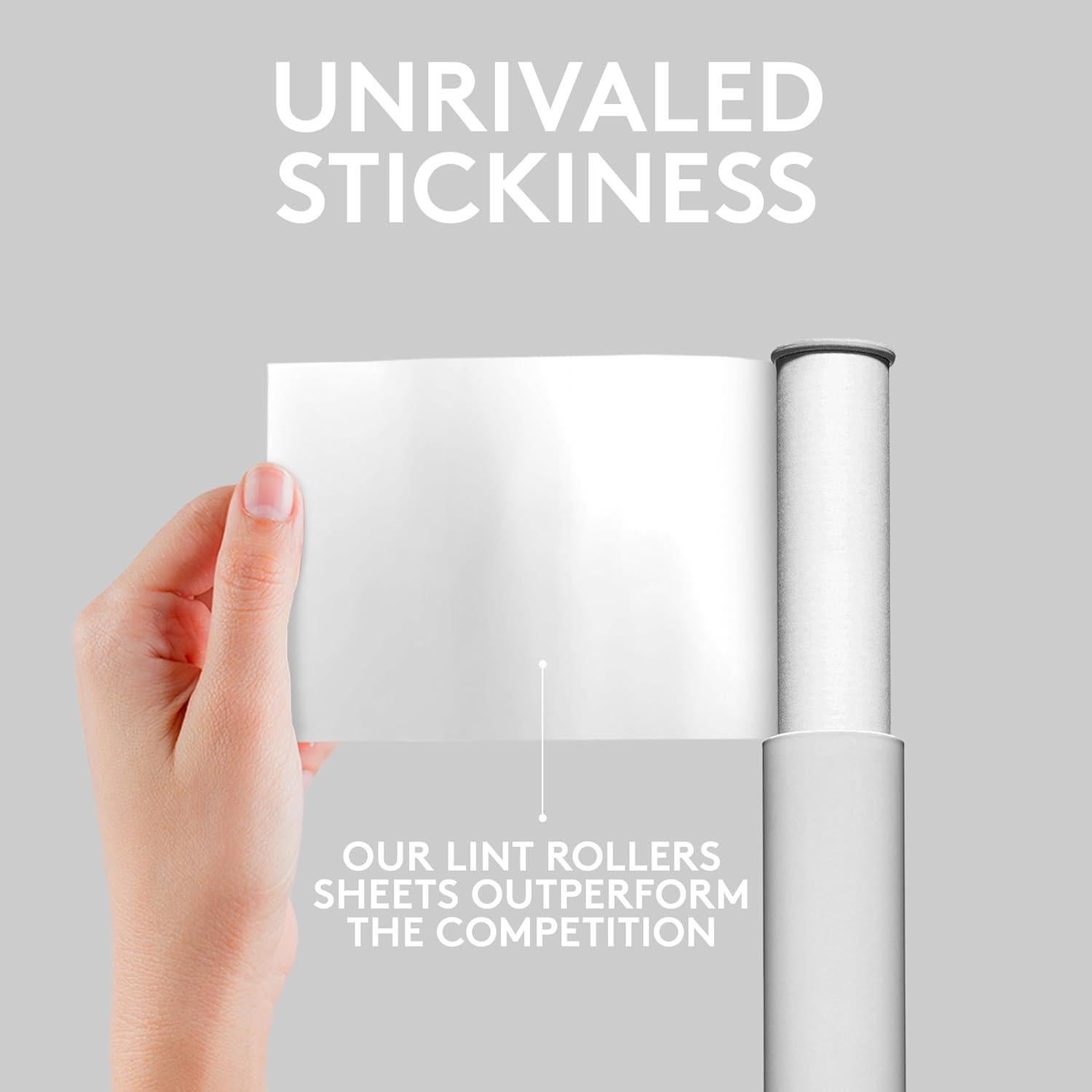 Rodillo Quitapelusas Mini Flint Blanco 30 Hojas Extra Adhesivas