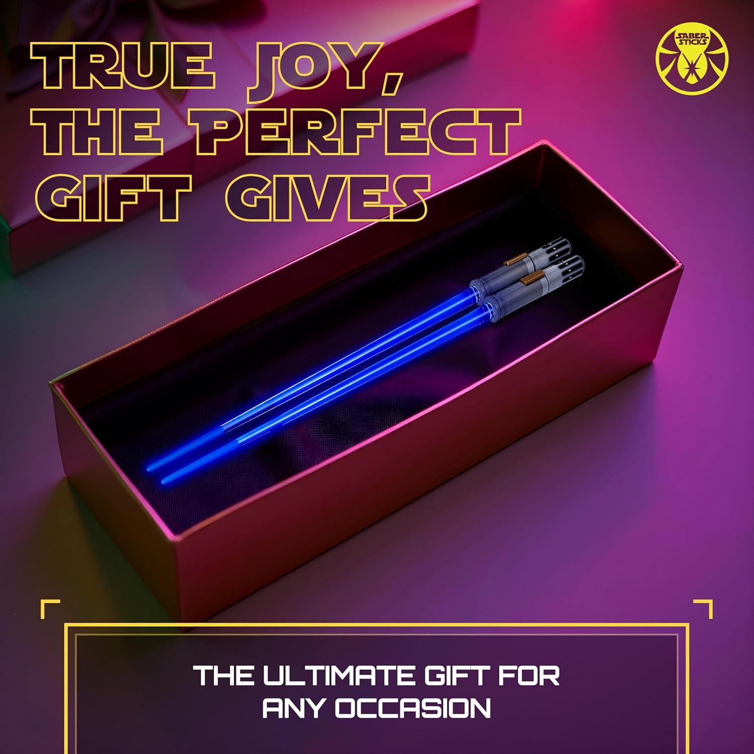 Palillos de Luz LED Saber Sabersticks 12 Modos 1 PAR