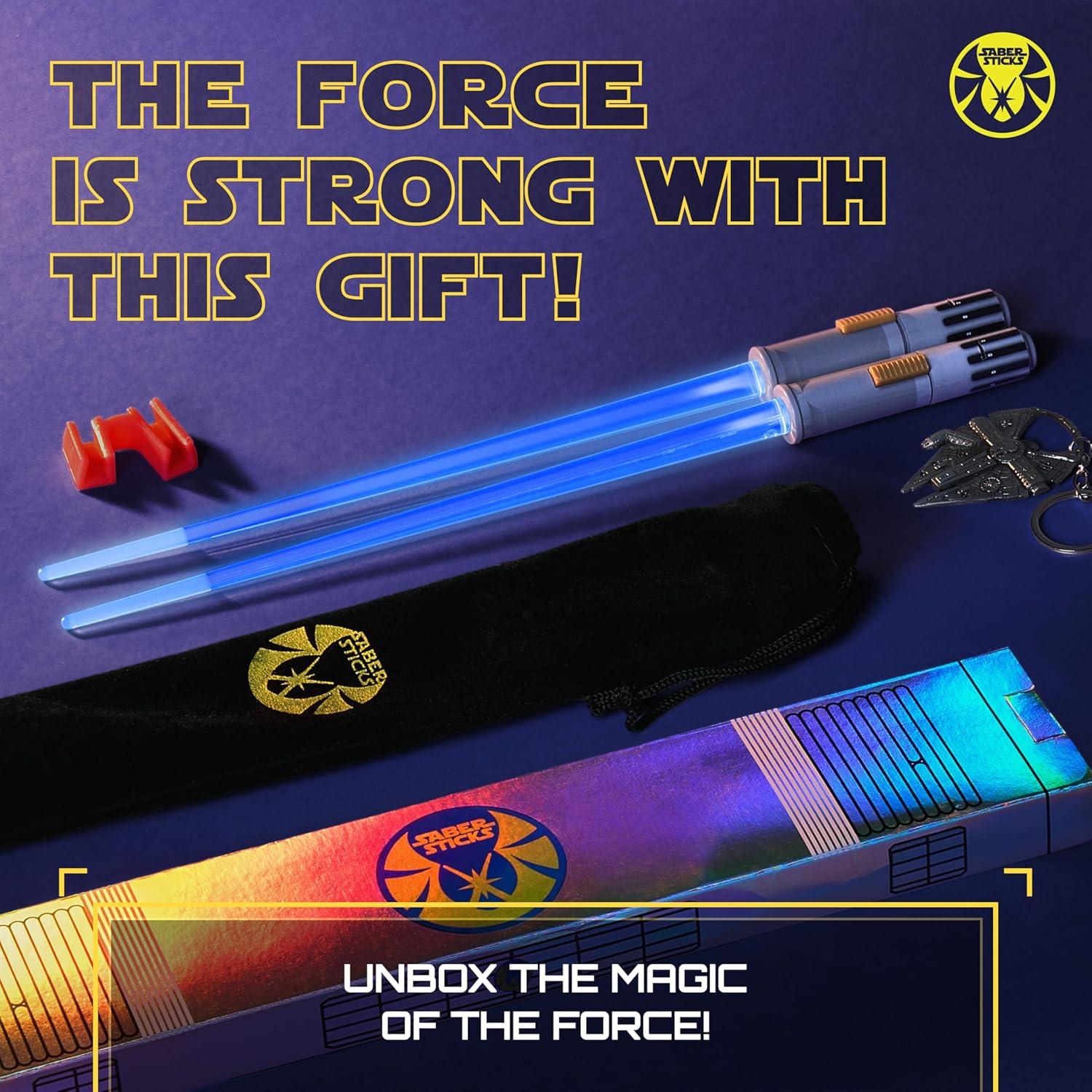 Palillos de Sable de Luz LED Sabersticks 1 Par Azul