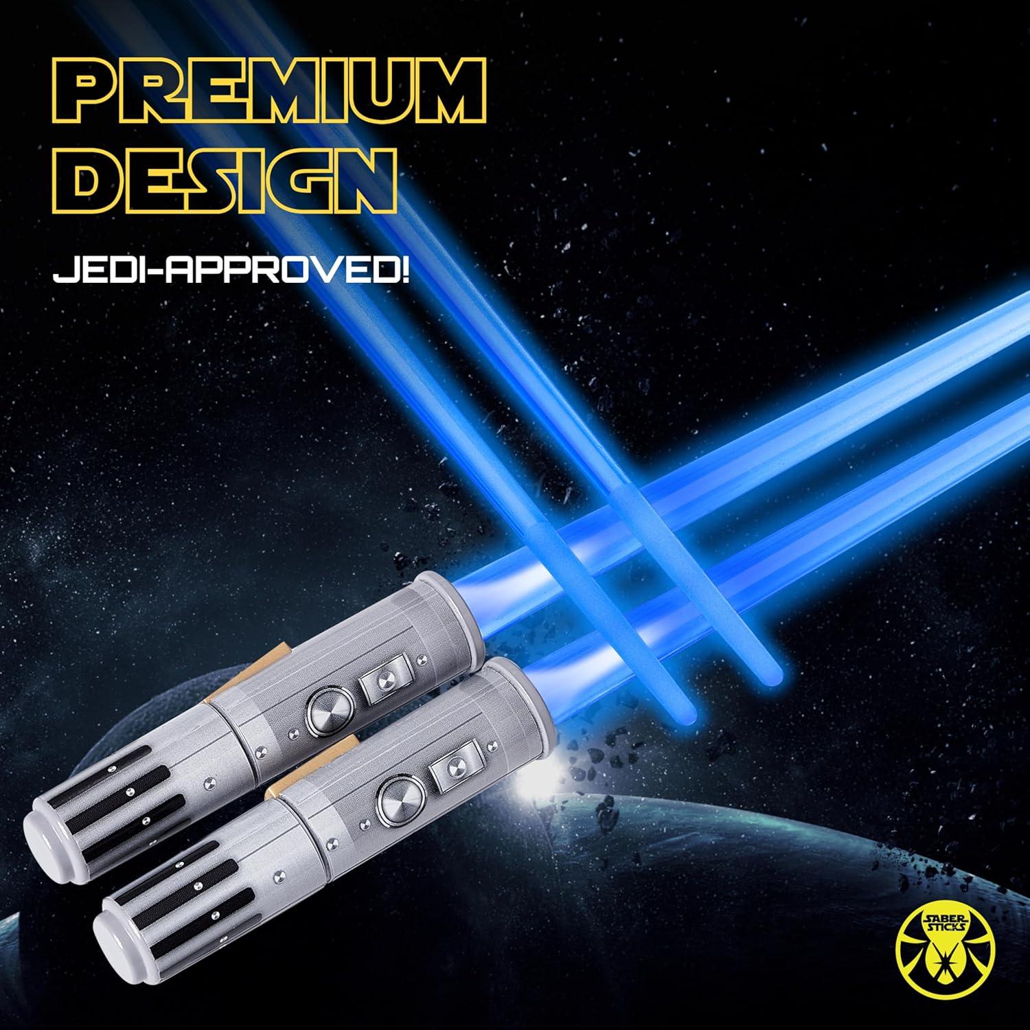 Palillos de Sable de Luz LED Sabersticks 1 Par Azul