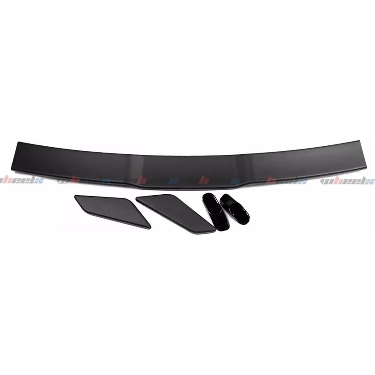 Spoiler Trasero WheelX TRD Negro Mate para Honda Accord y Toyota Camry